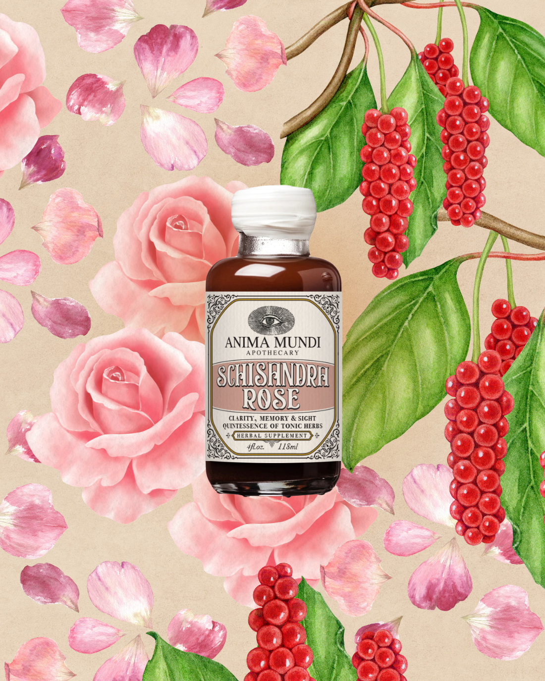 SCHISANDRA ROSE Elixir | Quintessence of Tonic Herbs*