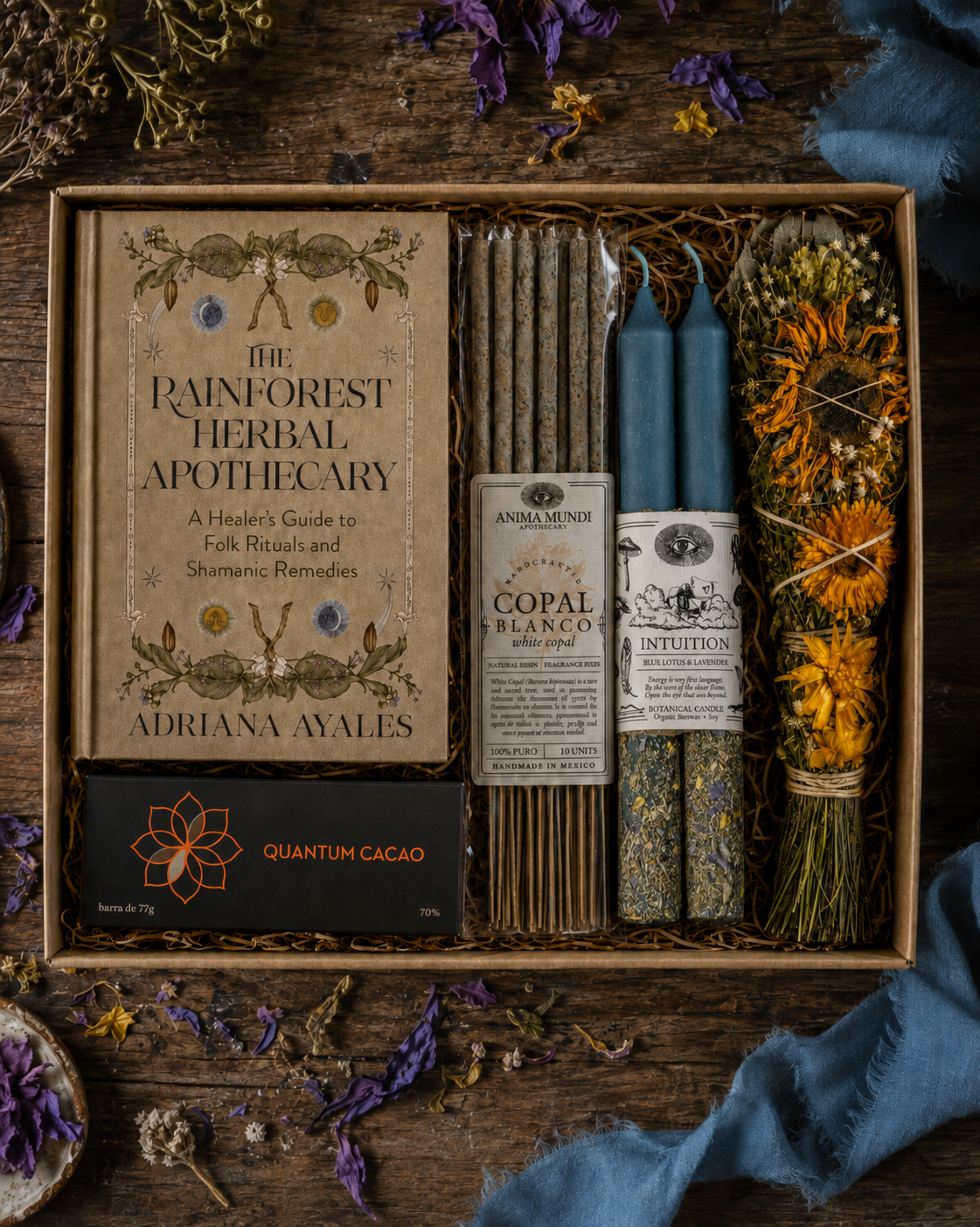 The Rainforest Herbal Apothecary Book: A Guide to Curanderismo & Plant Medicine by Adriana Ayales