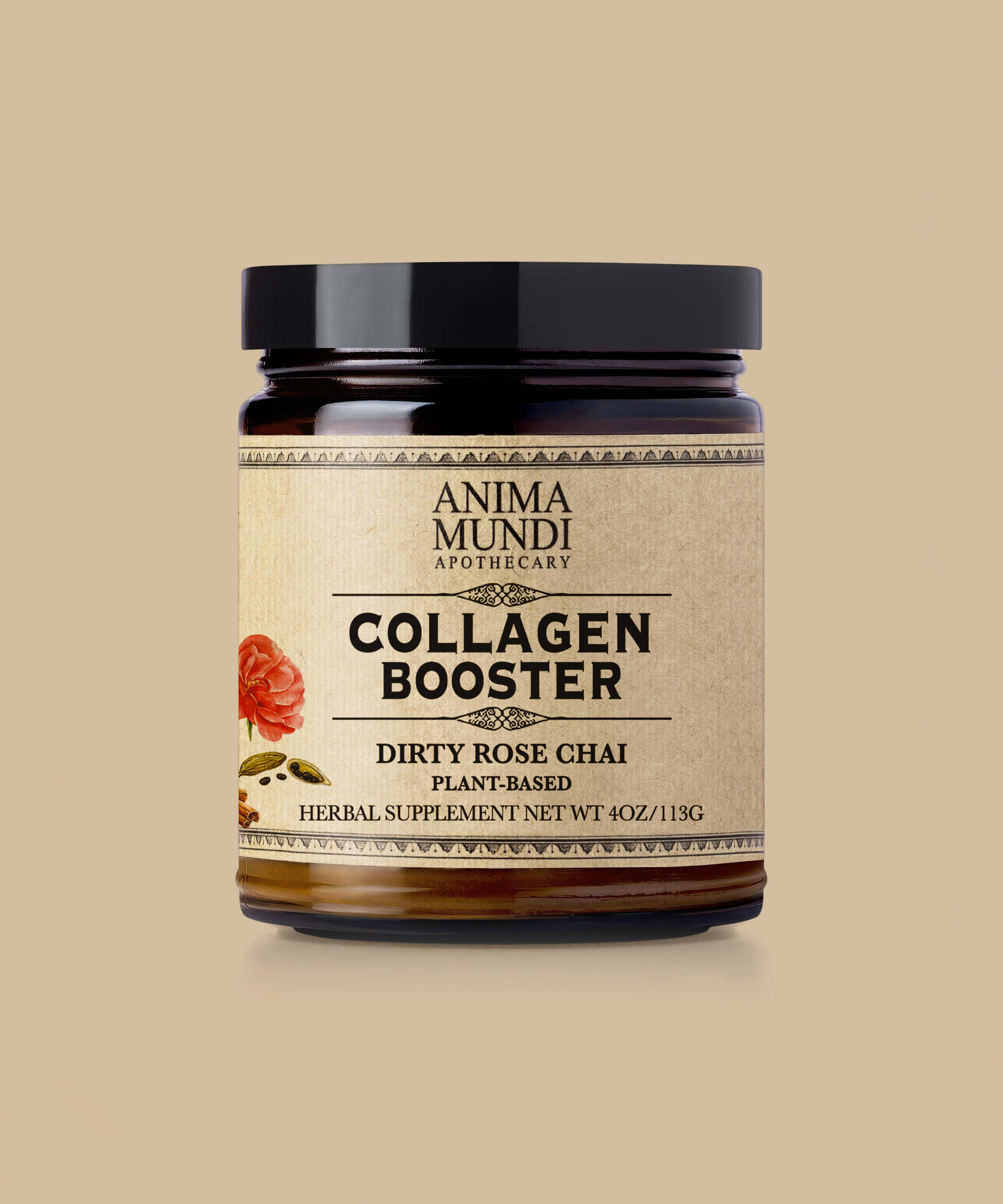 COLLAGEN BOOSTER Powder | Dirty Rose Chai – Anima Mundi Herbals