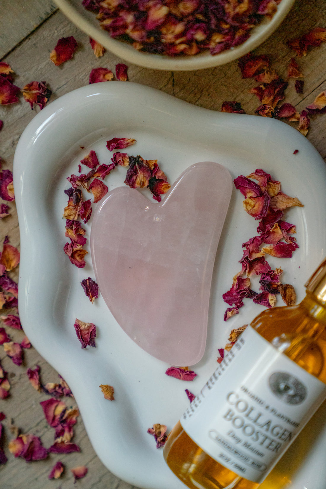 ROSE QUARTZ GUA SHA | Hand Carved