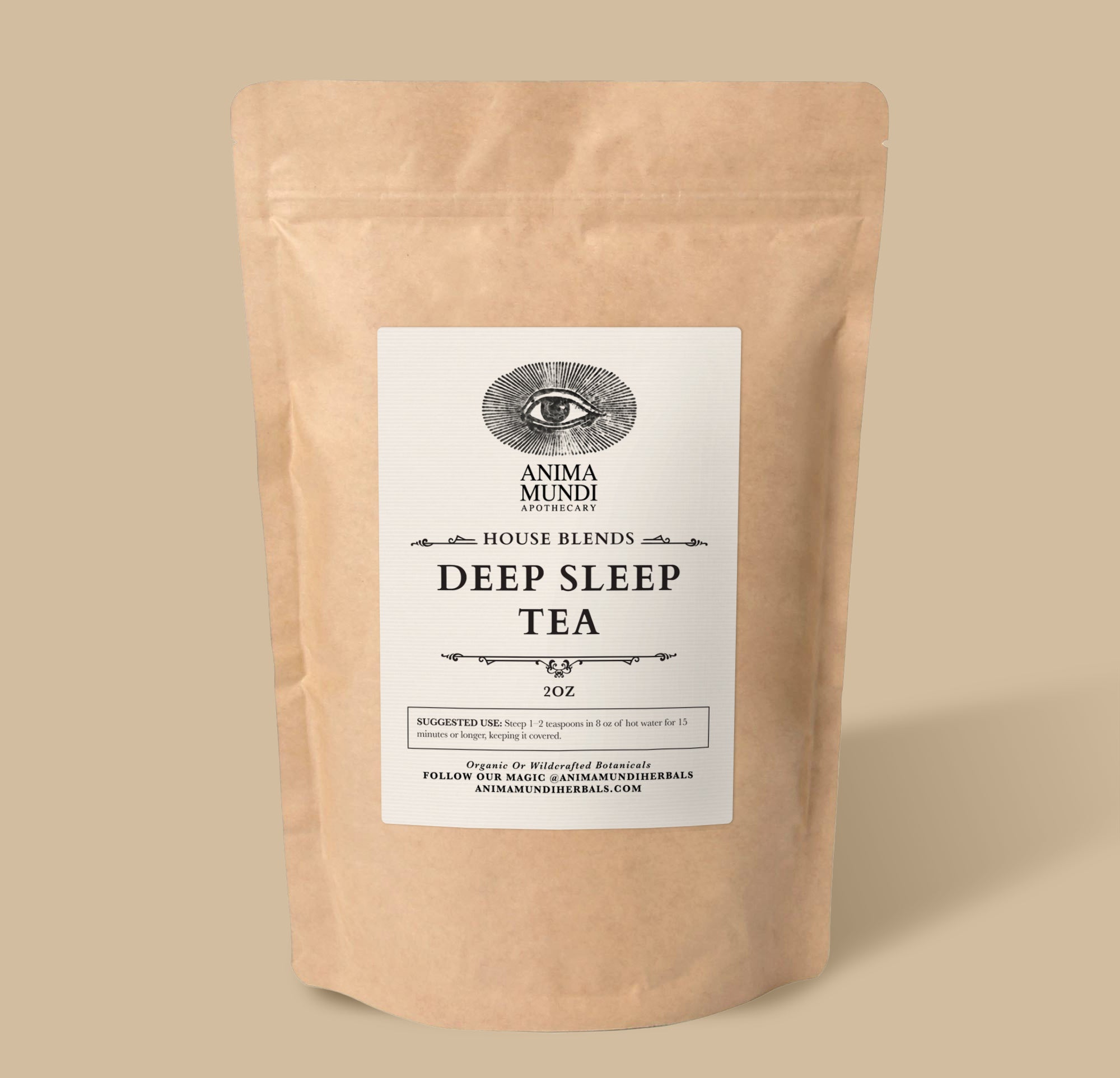Deep Sleep Tea, Organic 2 oz BULK BAG