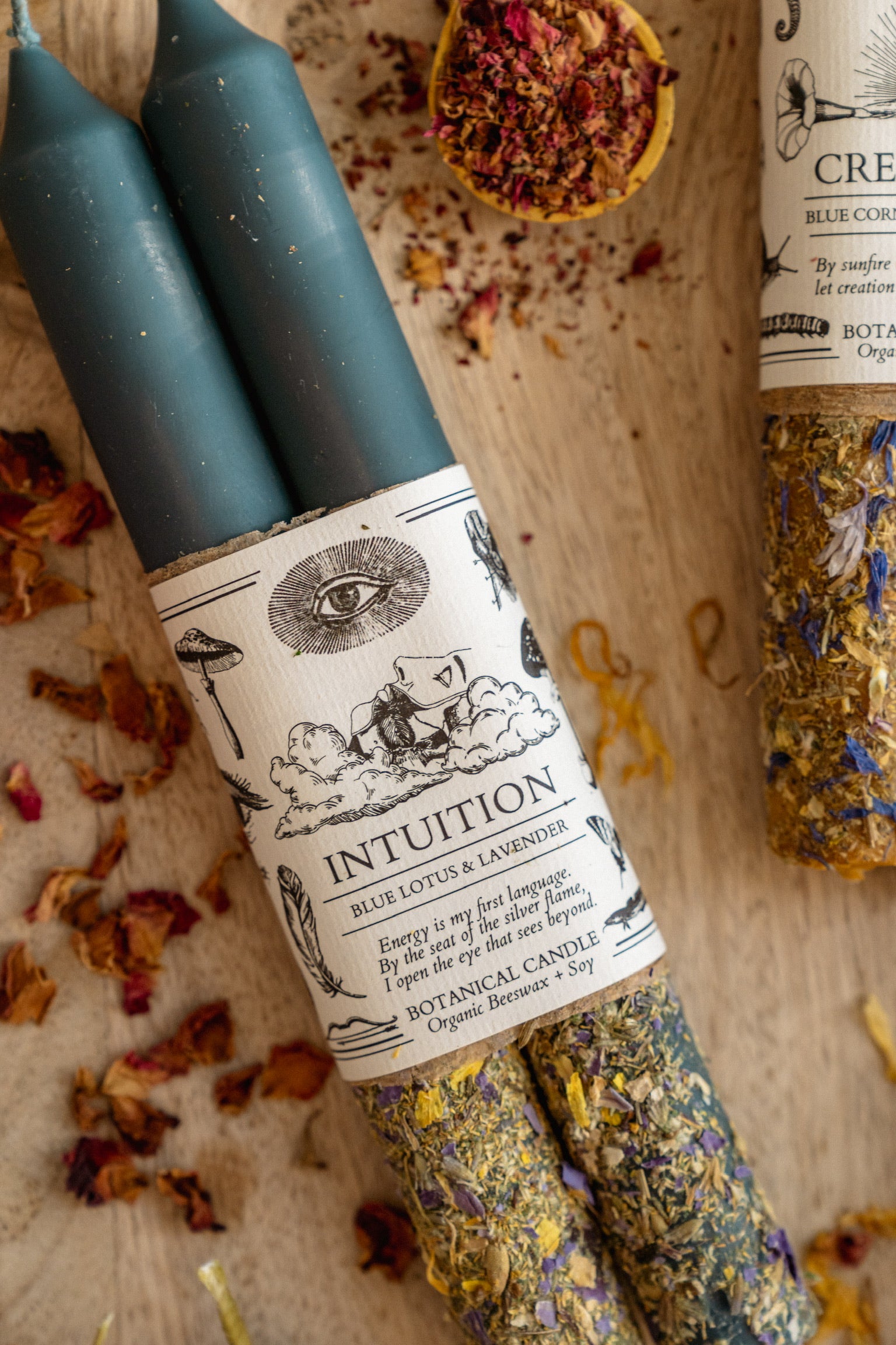 INTUITION RITUAL CANDLE | Dream + Third Eye Awakening – Anima