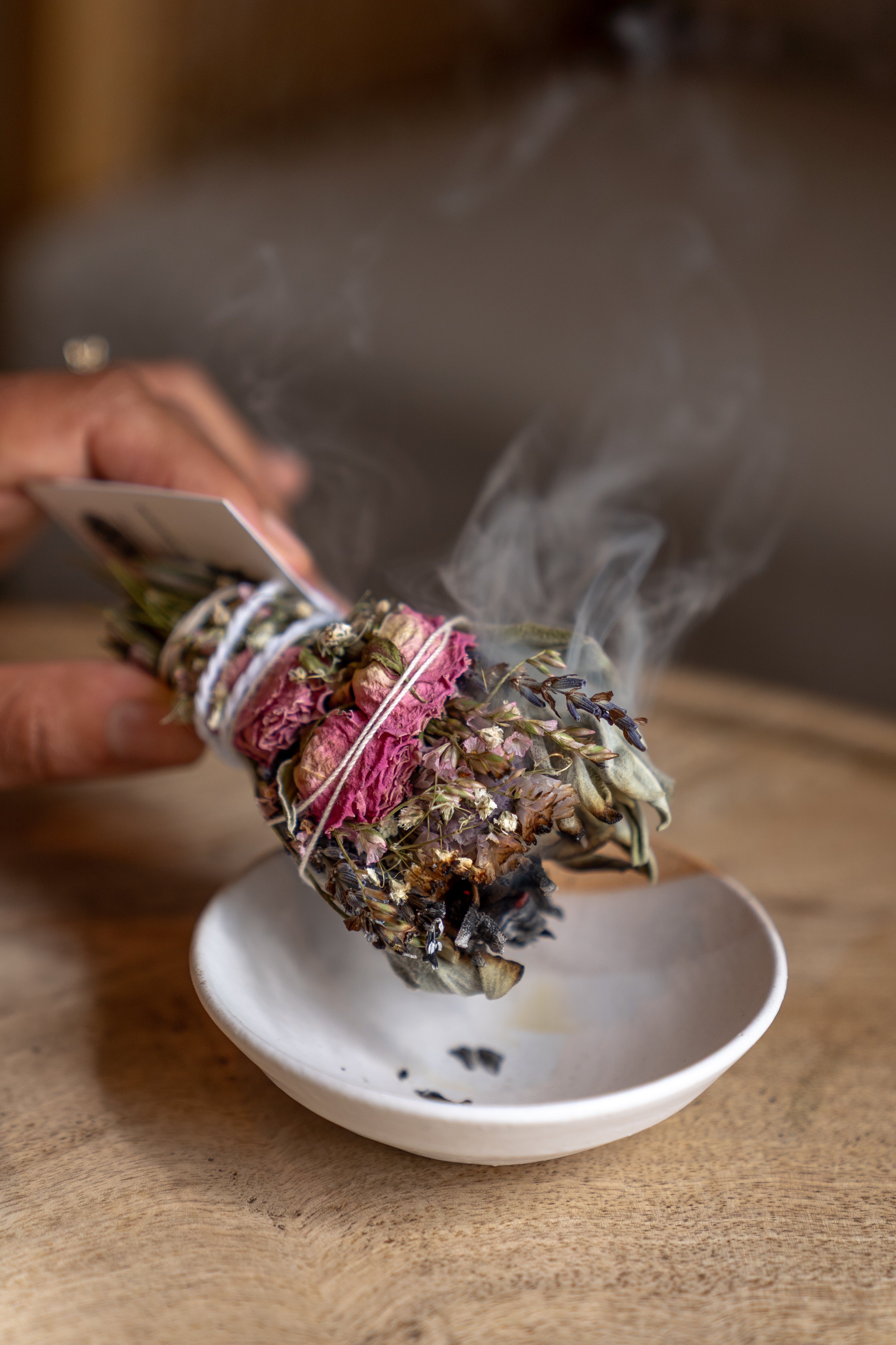 ROSE MAGIC MINI WAND | Heart Opening Smoke Bundle*