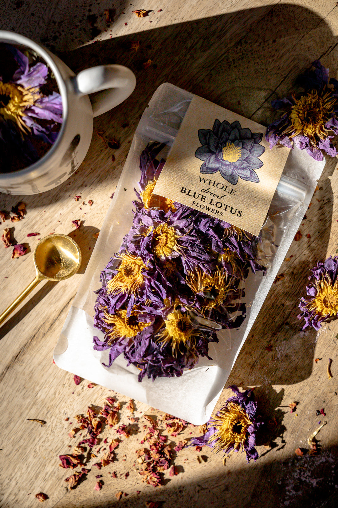 WHOLE BLUE FLOWERS | Blossoms of Intuition*