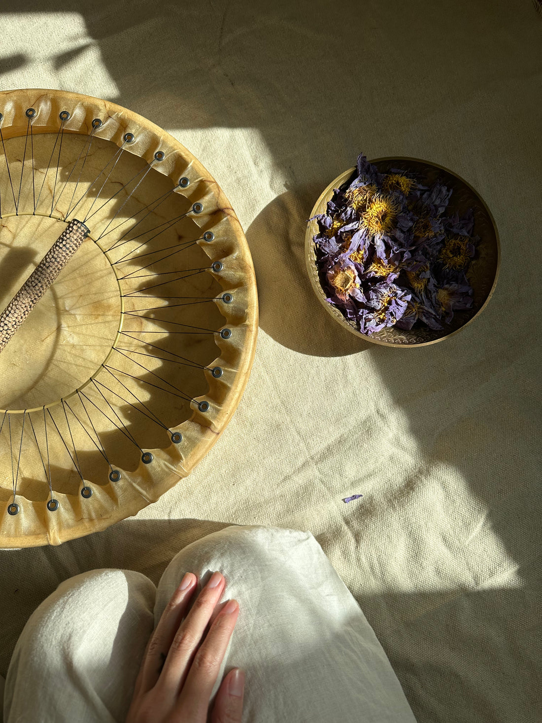Blue Lotus Meditation and Drum Journey