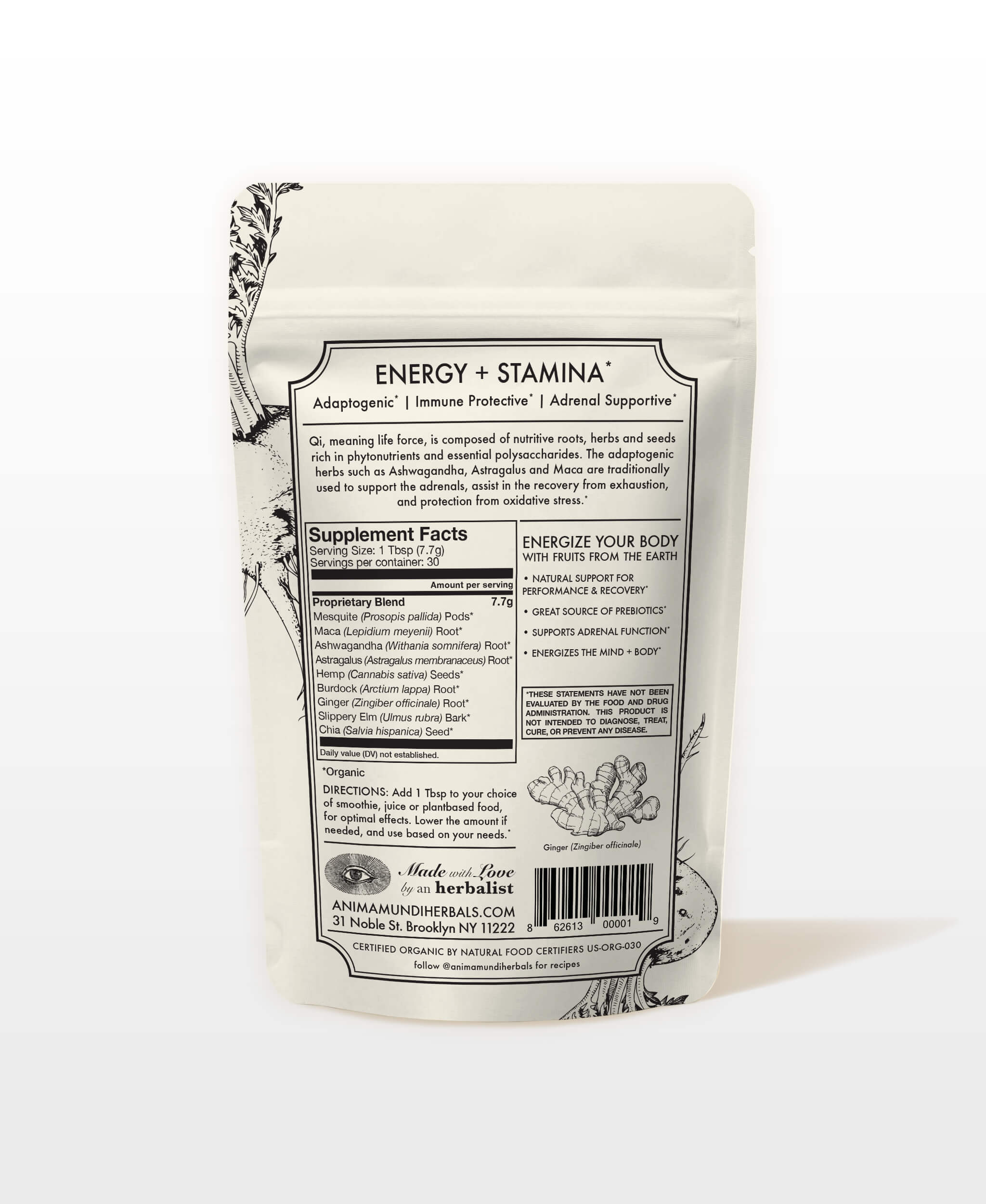 QI | Energy + Stamina*