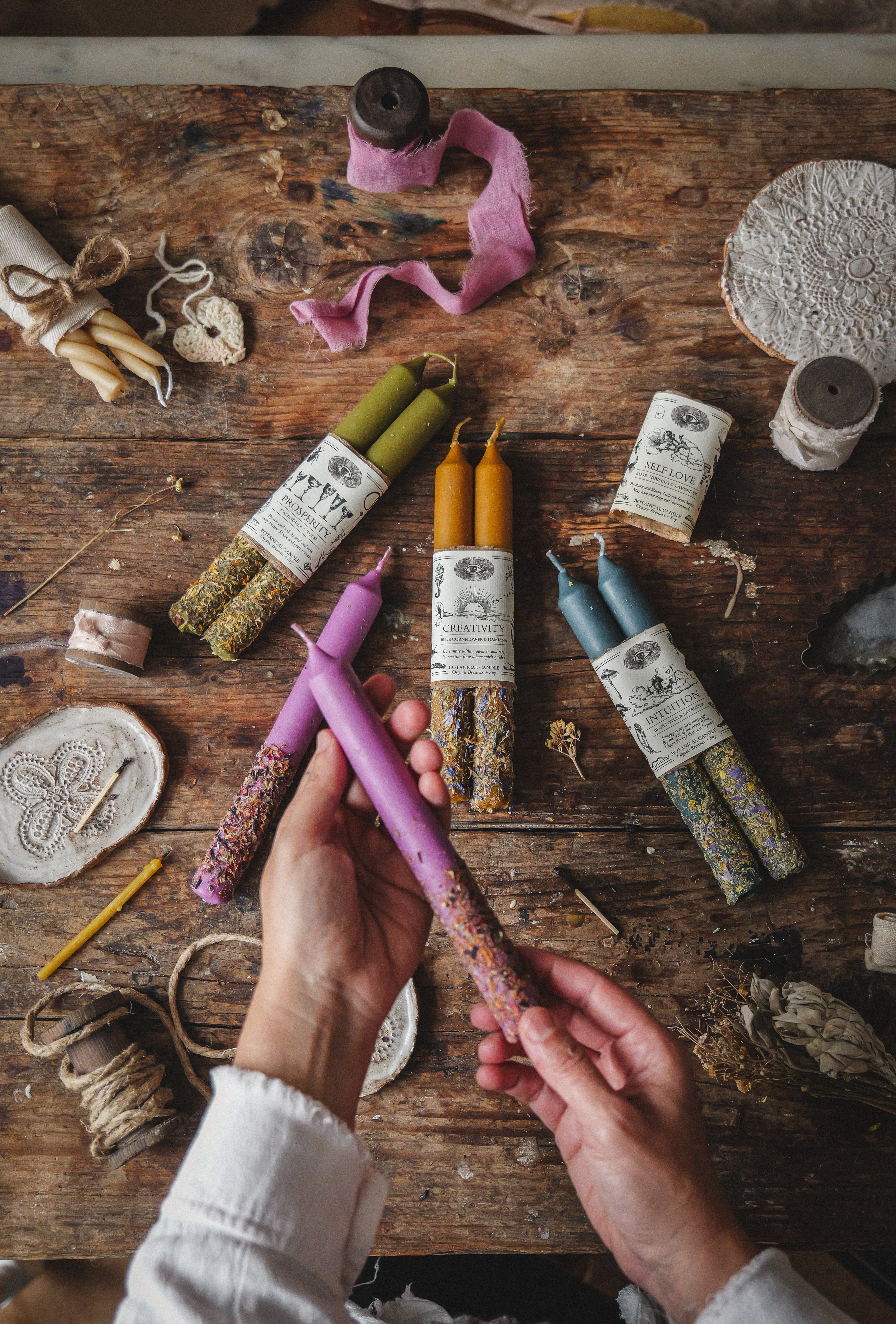 SELF-LOVE RITUAL CANDLE | Heart Healer + Inner Softening