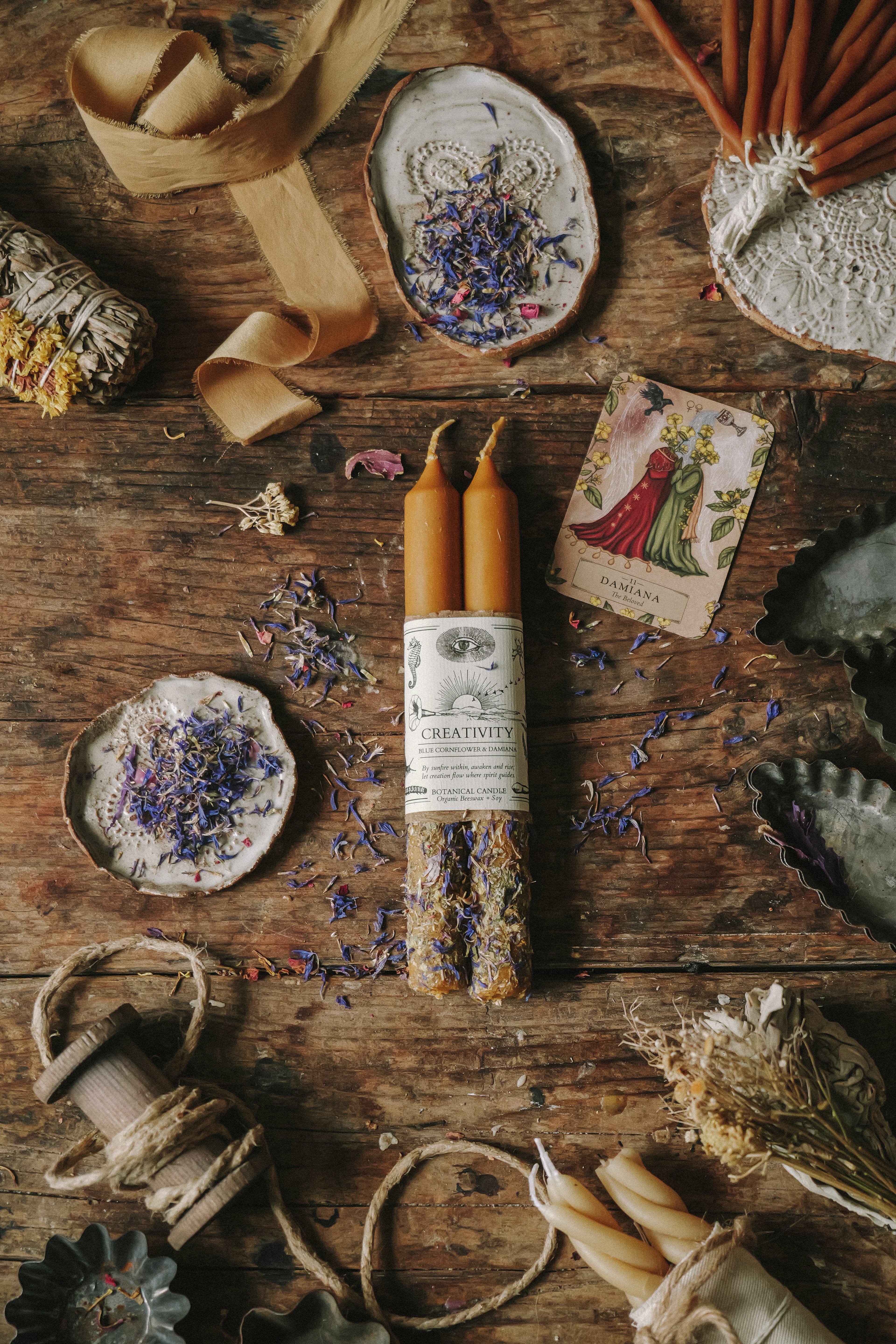 CREATIVITY RITUAL CANDLE | Inner Radiance + Flow State