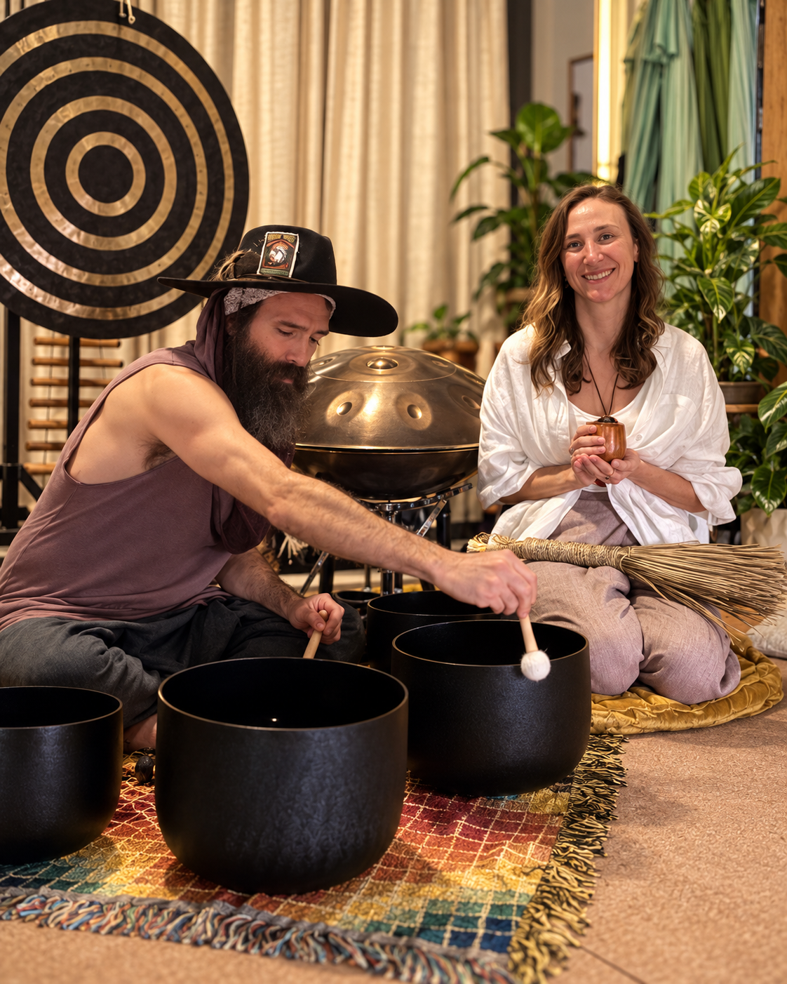 The City Within: Cacao, Live Handpan + an Intimate Circle