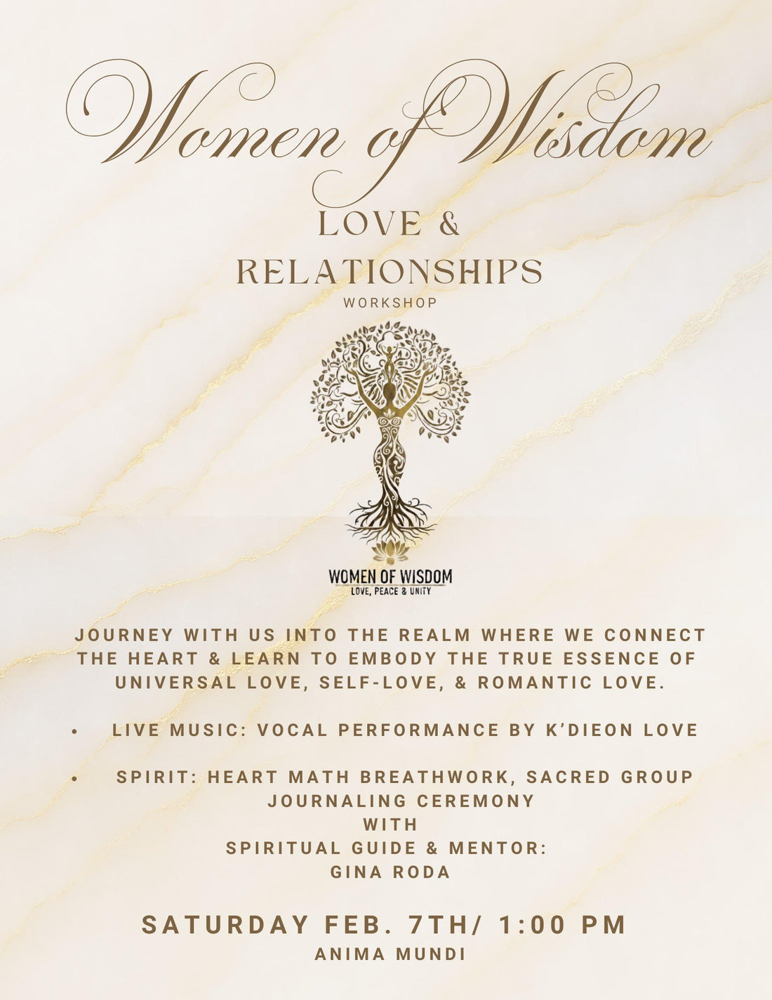 Women of Wisdom: Love & Relationships