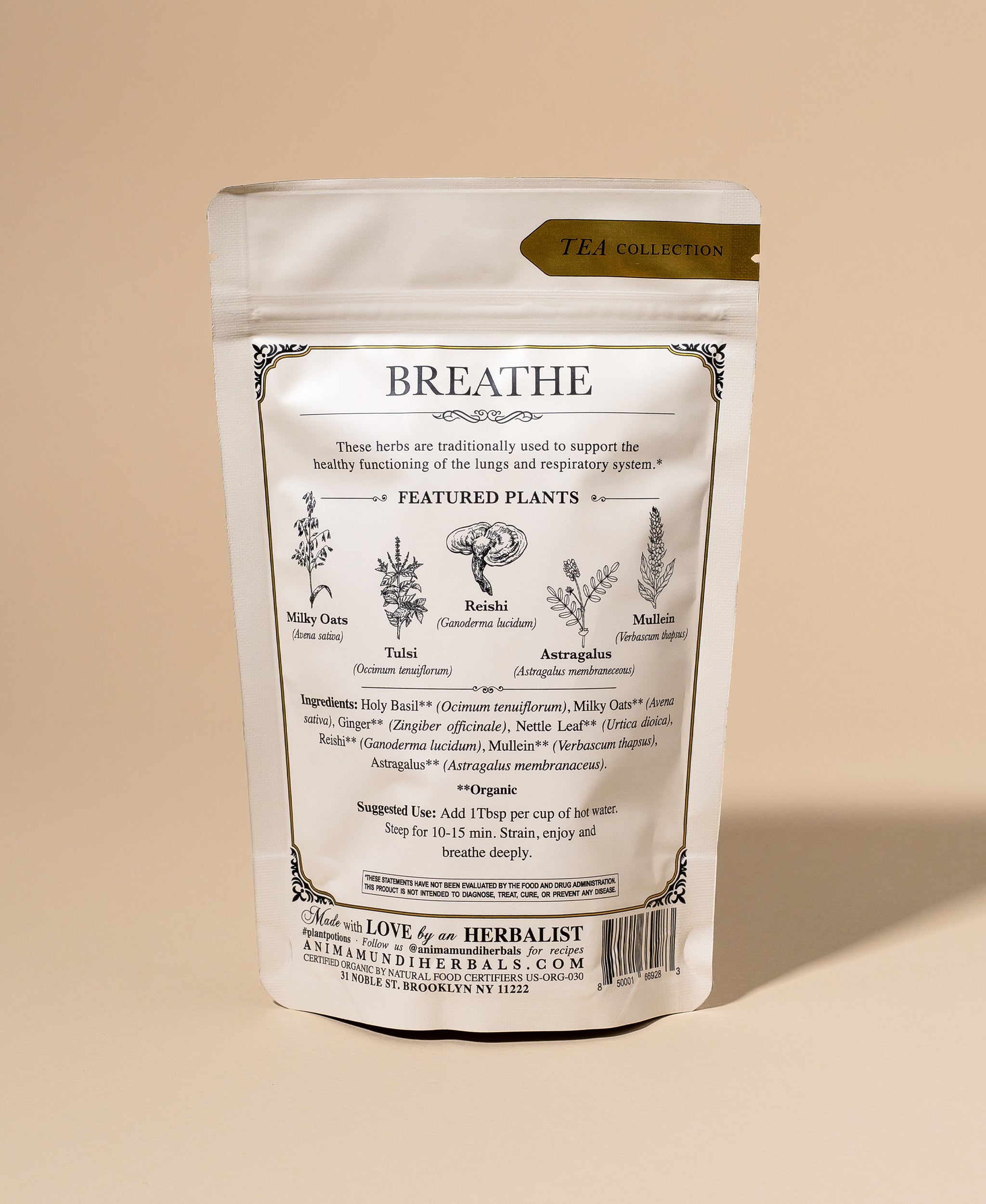 BREATHE Tea | Organic Lung Tonic*
