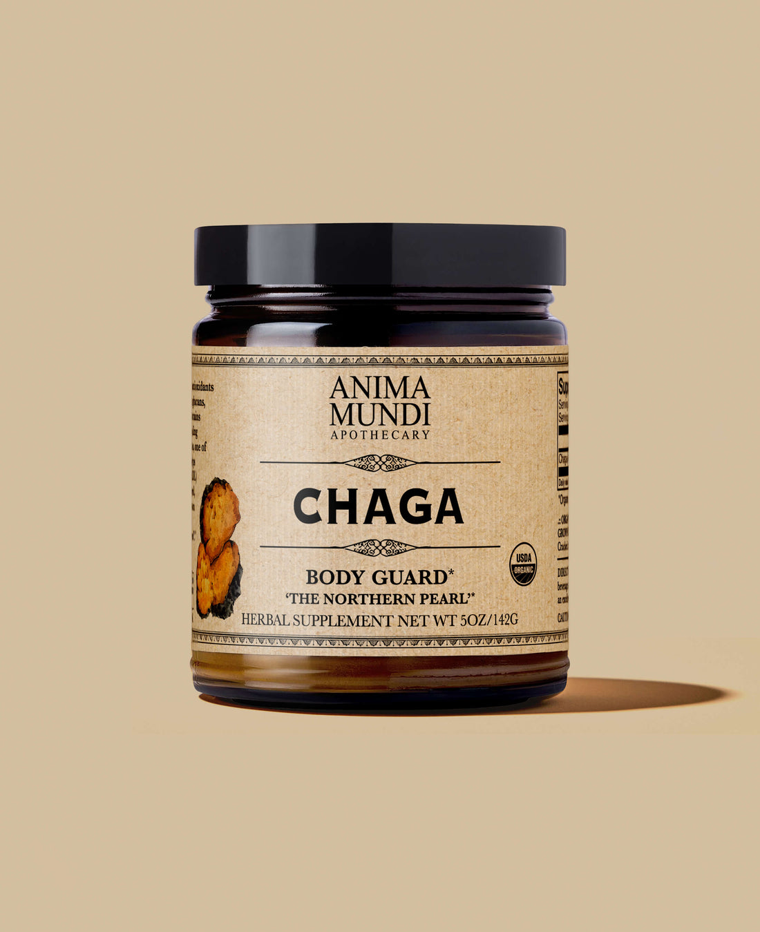 CHAGA | Organic Mushroom Powder, Body Guard*