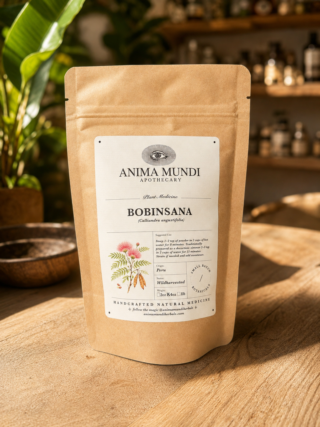 BOBINSANA | Botanical Ally for Dreamwork + Reflection*