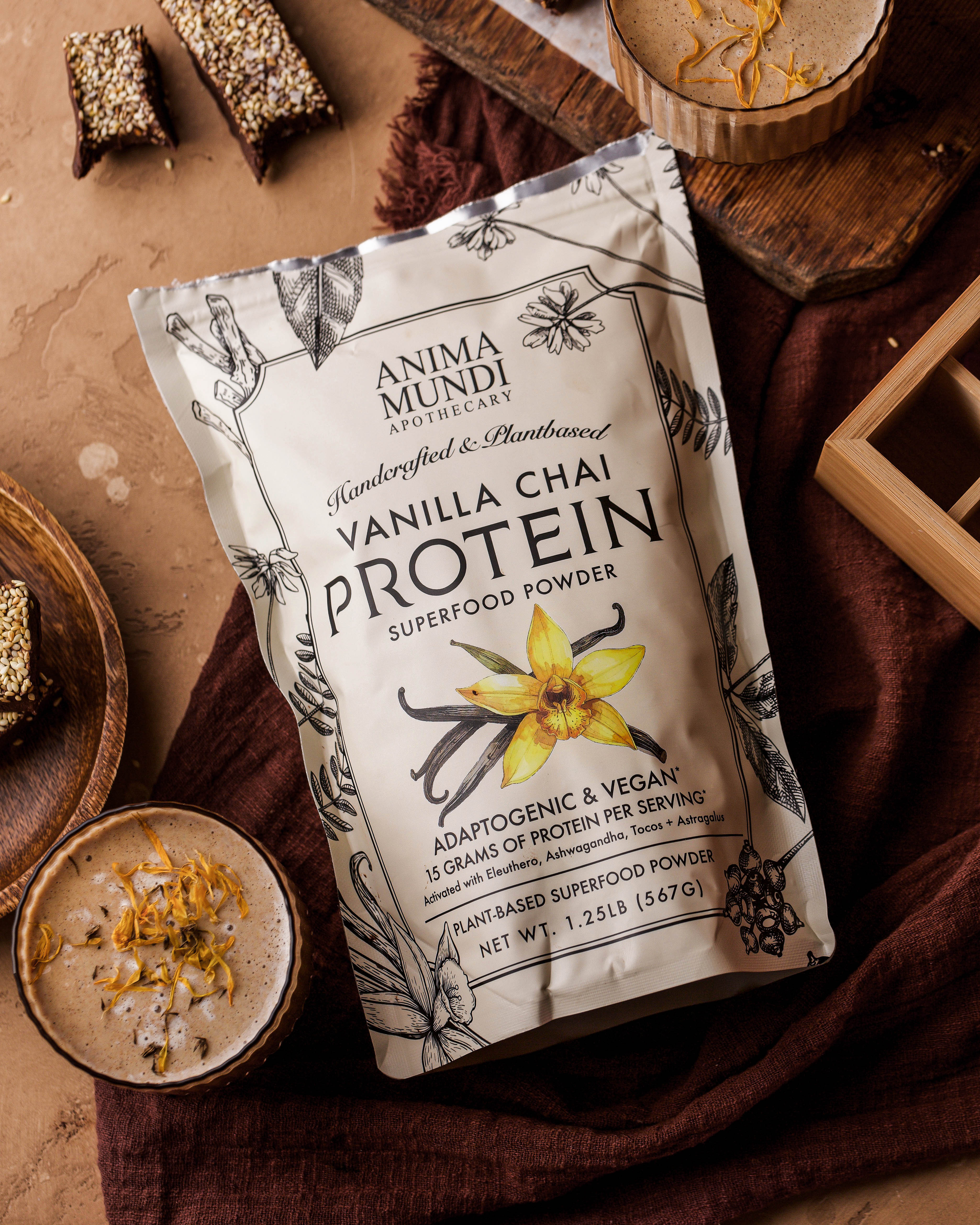 VANILLA CHAI PROTEIN | Adaptogenic Superfood Powder