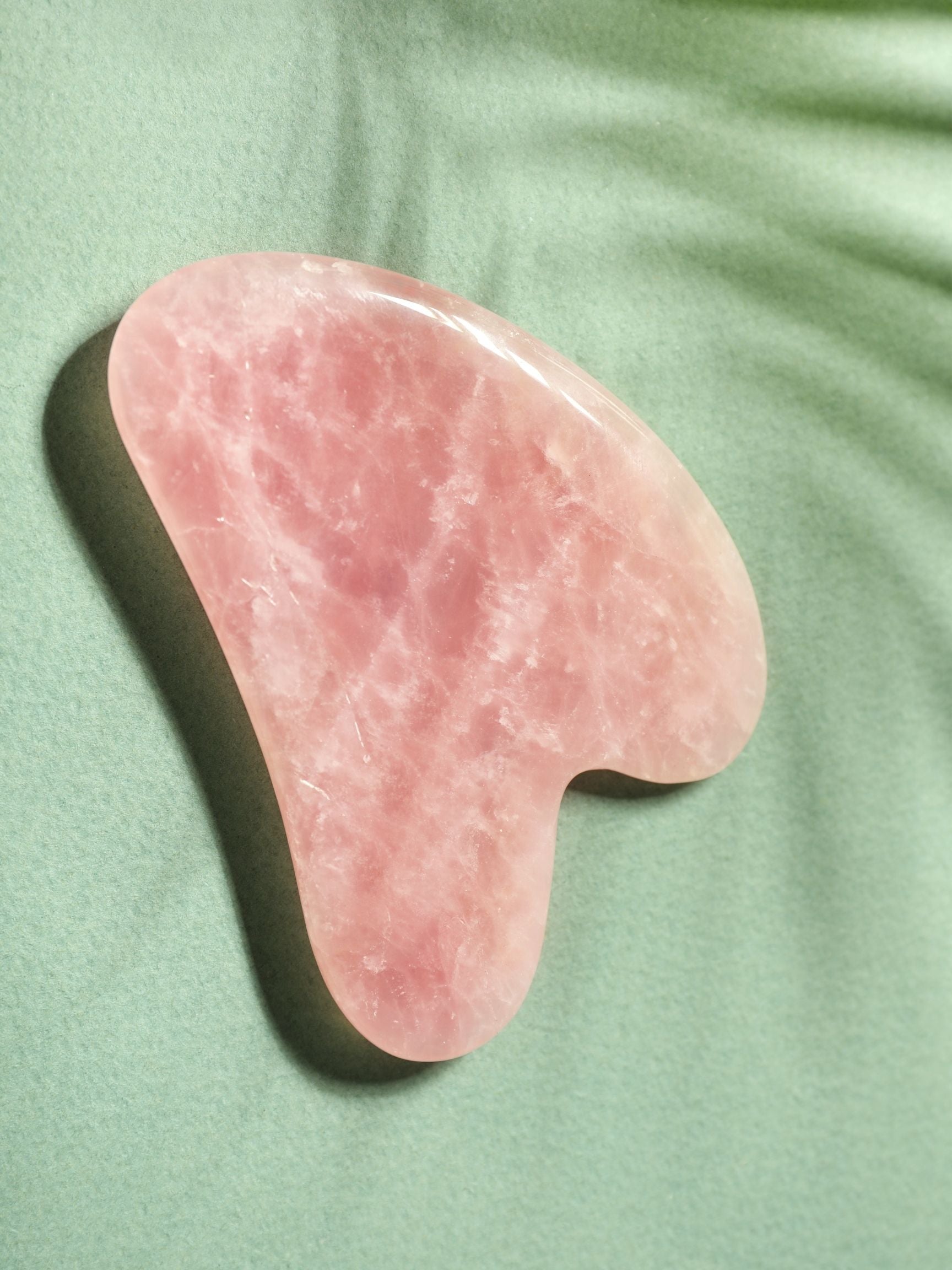 ROSE QUARTZ GUA SHA | Hand Carved
