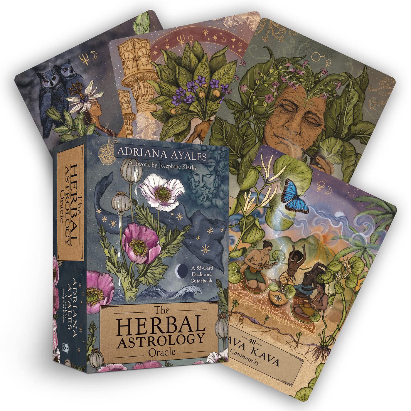 HERBAL ASTROLOGY Oracle | 55-Card Deck + Guidebook