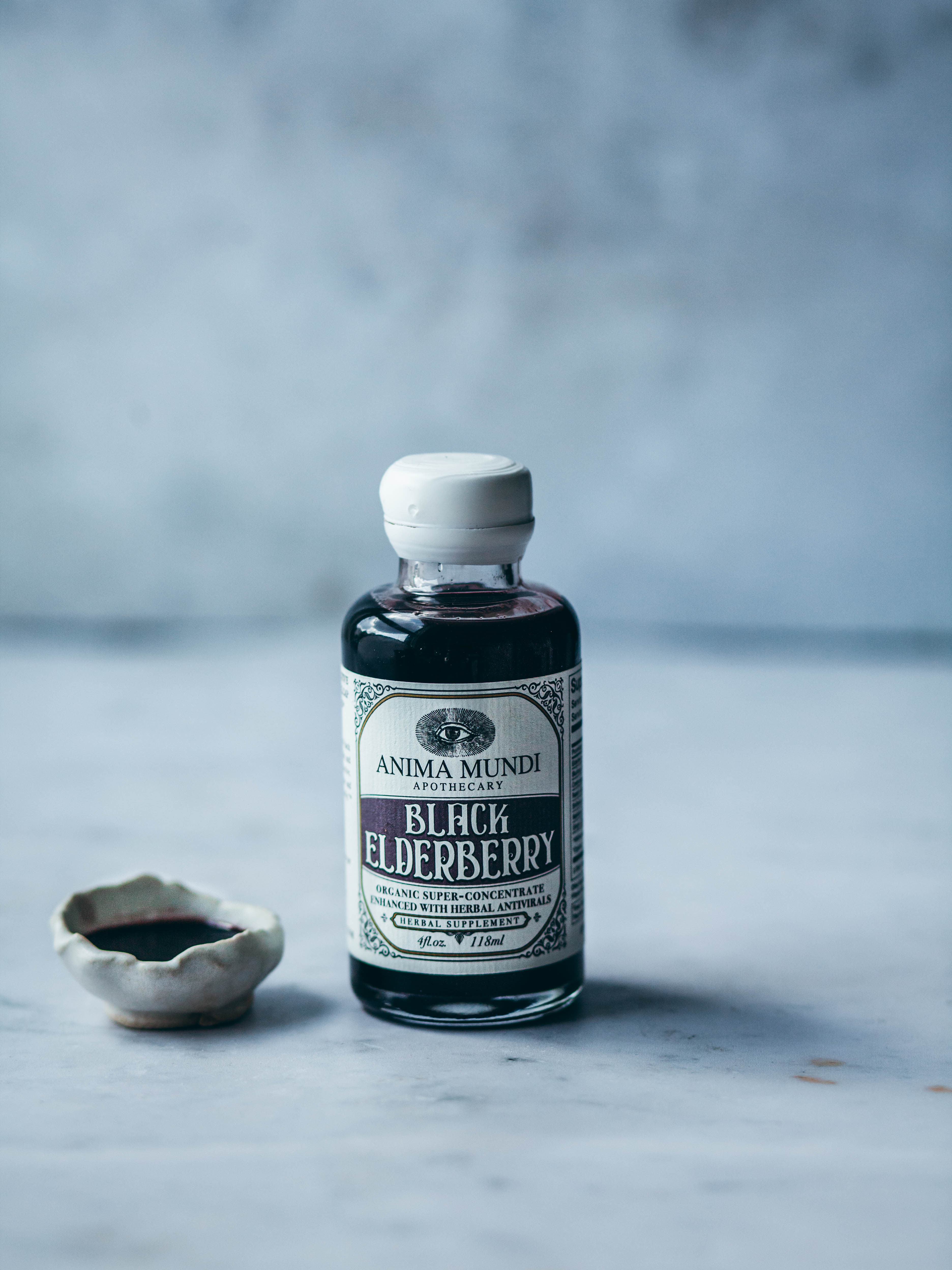 BLACK ELDERBERRY Elixir | Botanical Mushroom Syrup