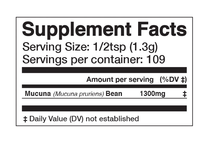 MUCUNA | "The Dopamine Bean" Extract Powder