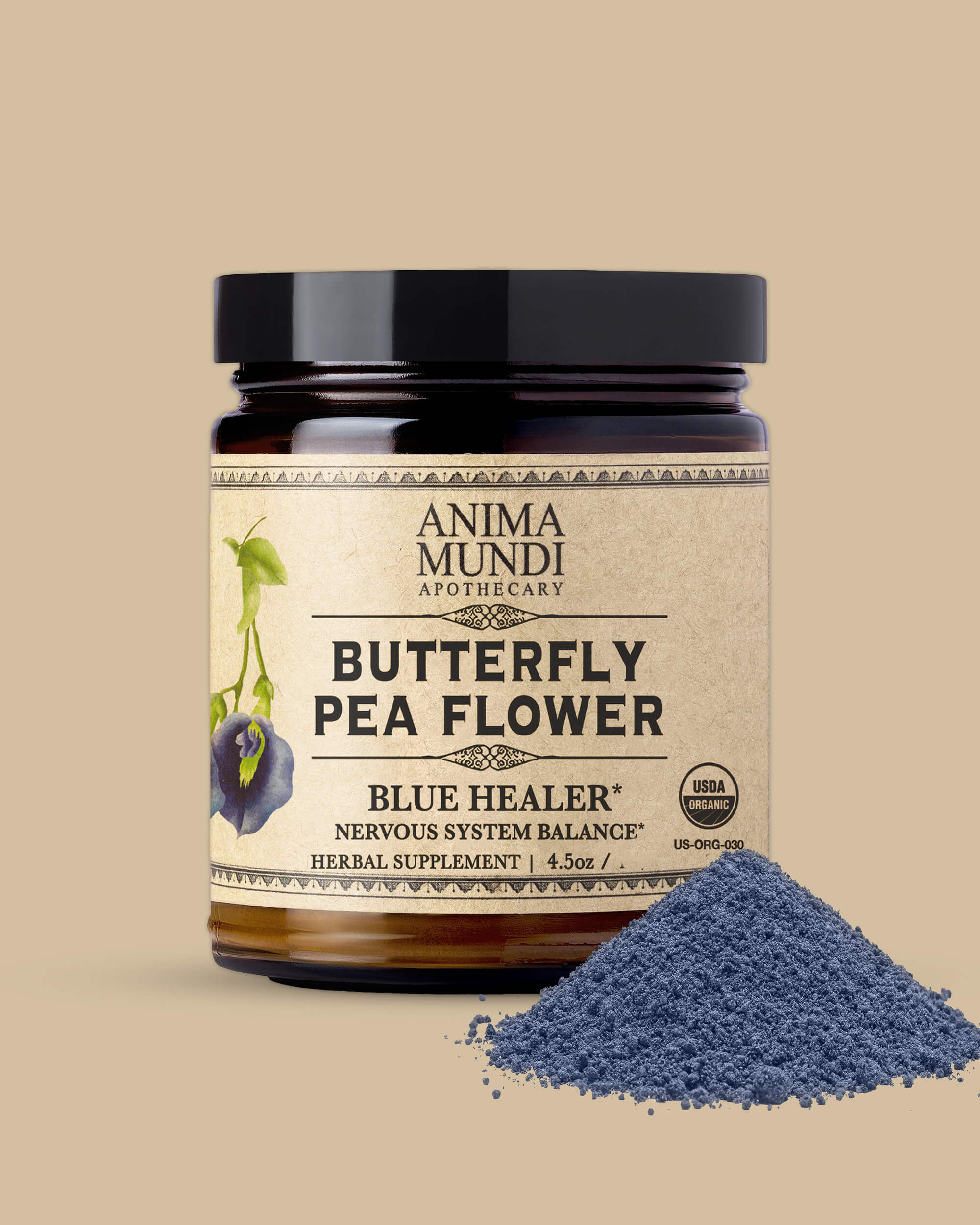 BUTTERFLY PEA FLOWER Powder | Blue Harmonizer*