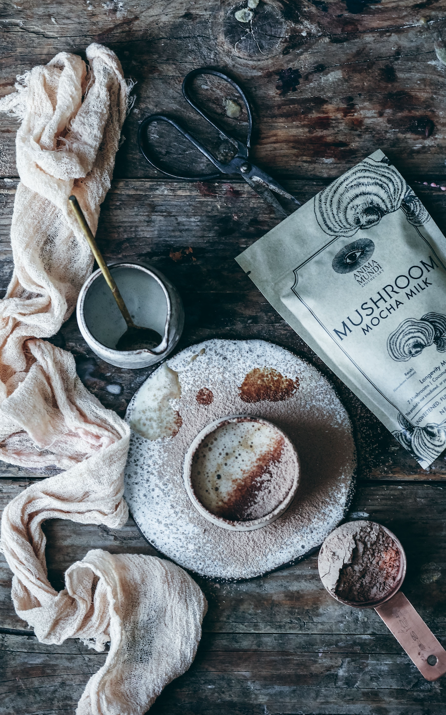 MUSHROOM MOCHA MILK | Adaptogenic Creamer*