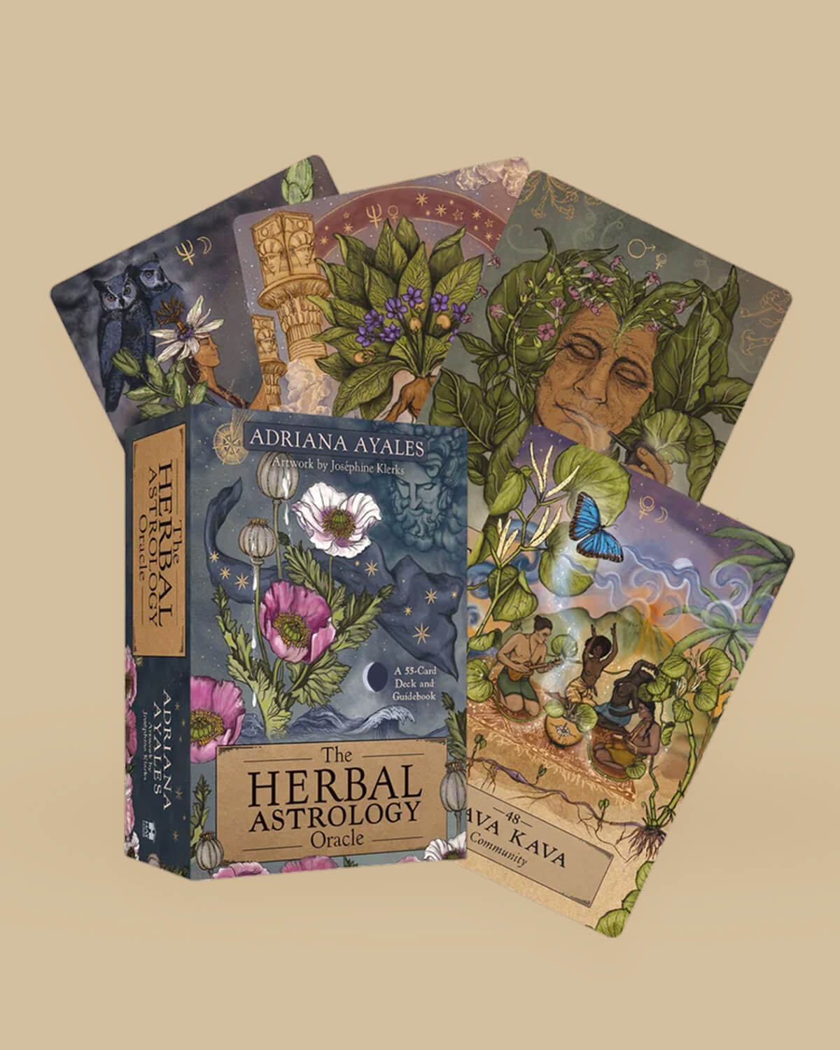 HERBAL ASTROLOGY Oracle | 55-Card Deck + Guidebook