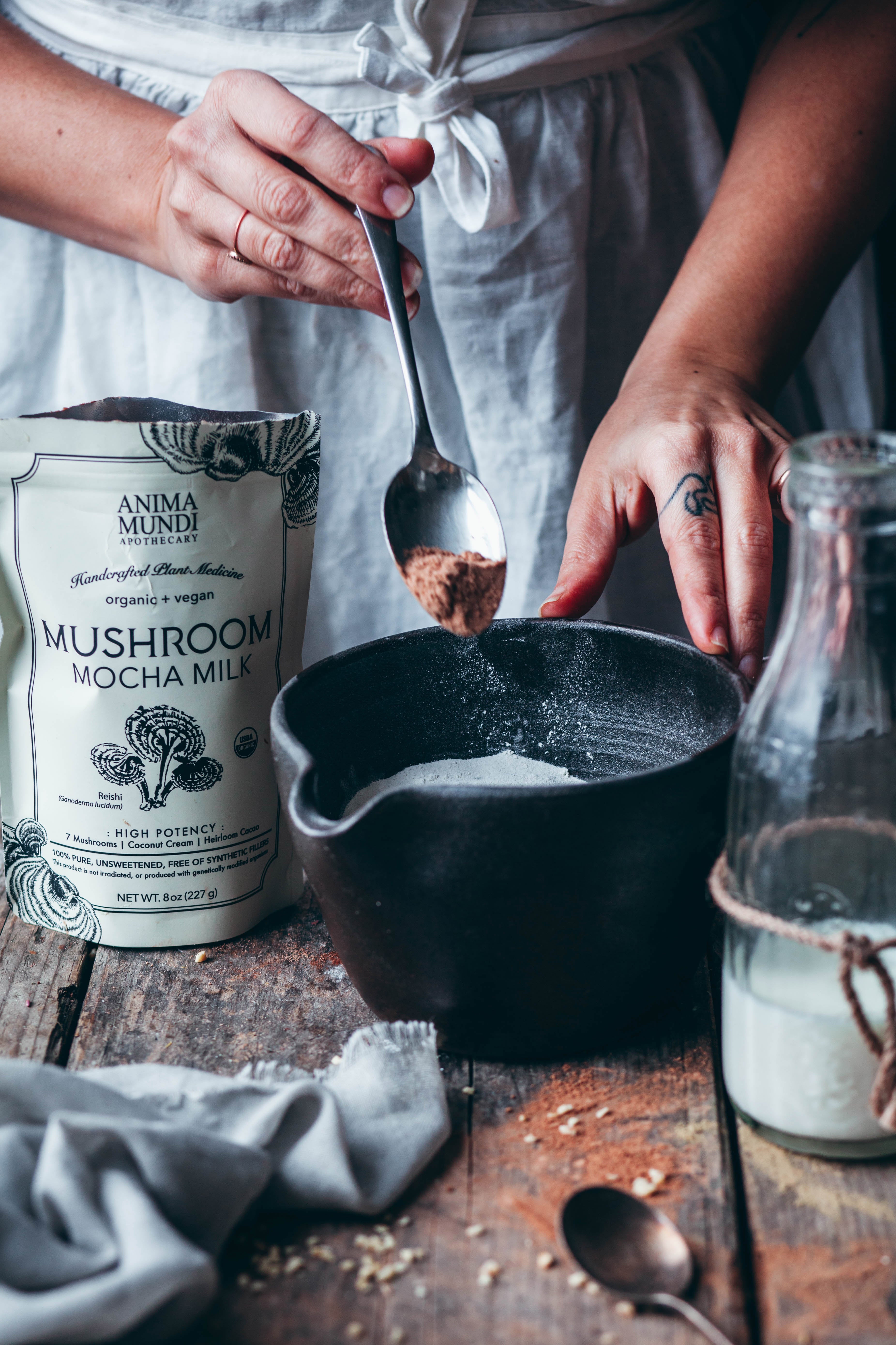 MUSHROOM MOCHA MILK | Adaptogenic Creamer*