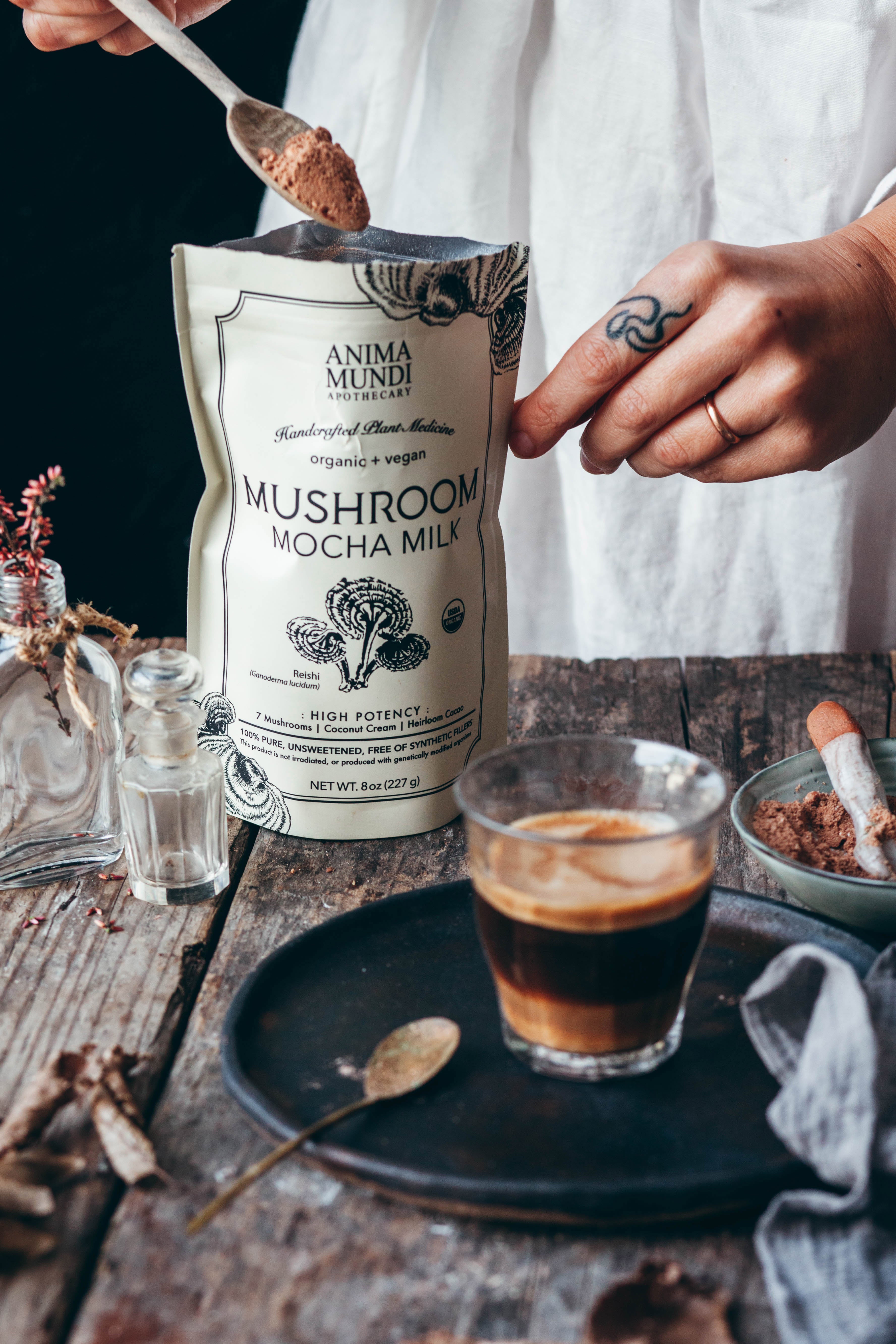 MUSHROOM MOCHA MILK | Adaptogenic Creamer*