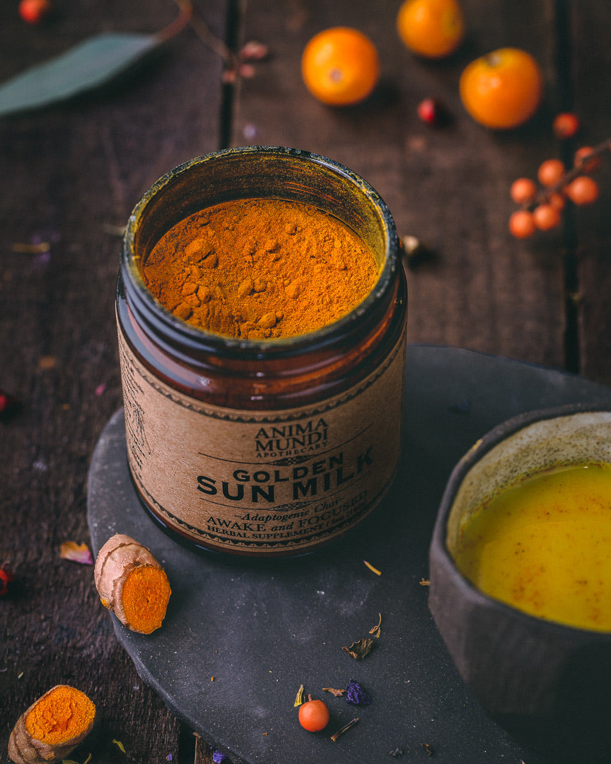 GOLDEN SUN MILK | Energizing Adaptogenic Chai*
