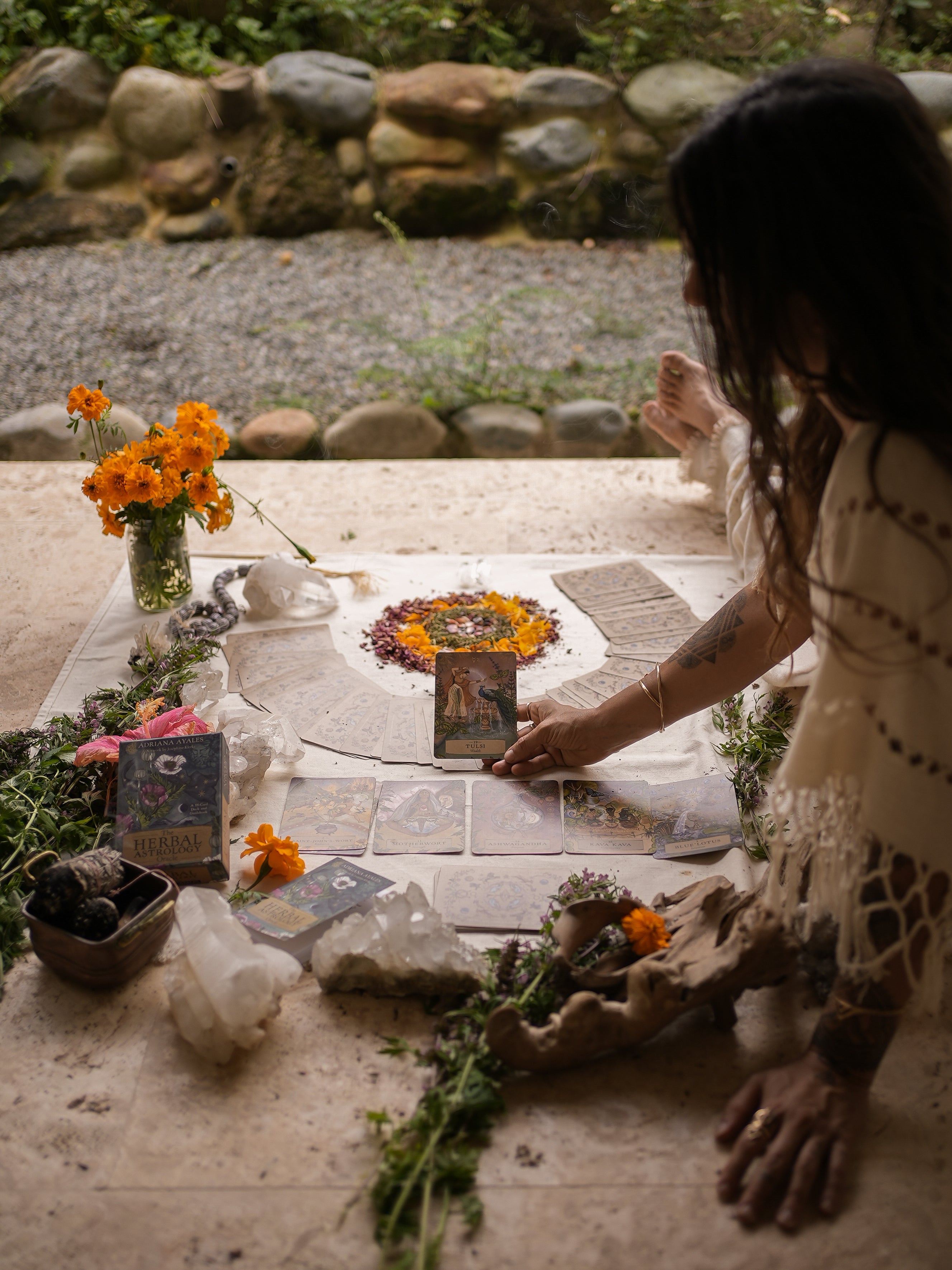 HERBAL ASTROLOGY Oracle | 55-Card Deck + Guidebook