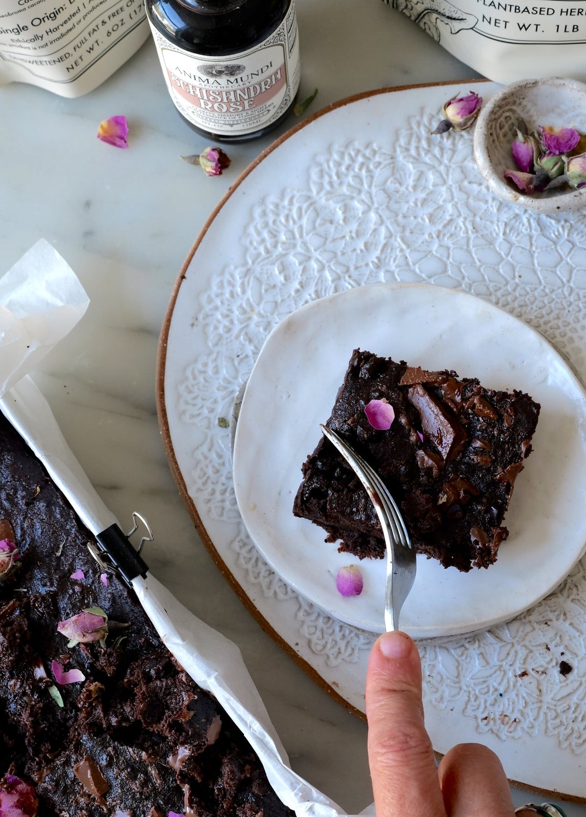Black Bean Brownies with Liver Vitality & Schisandra Rose