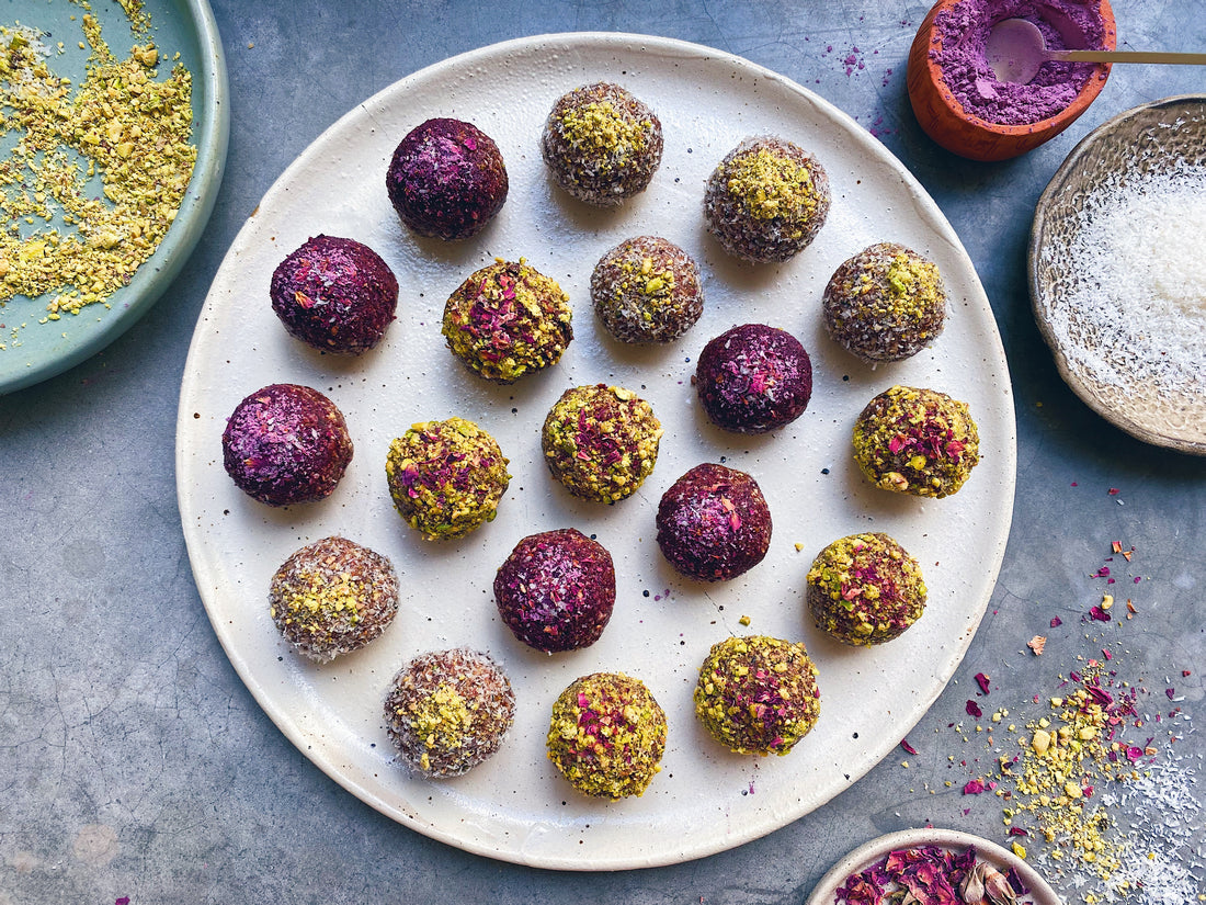 DIRTY ROSE CHAI BLISS BALLS