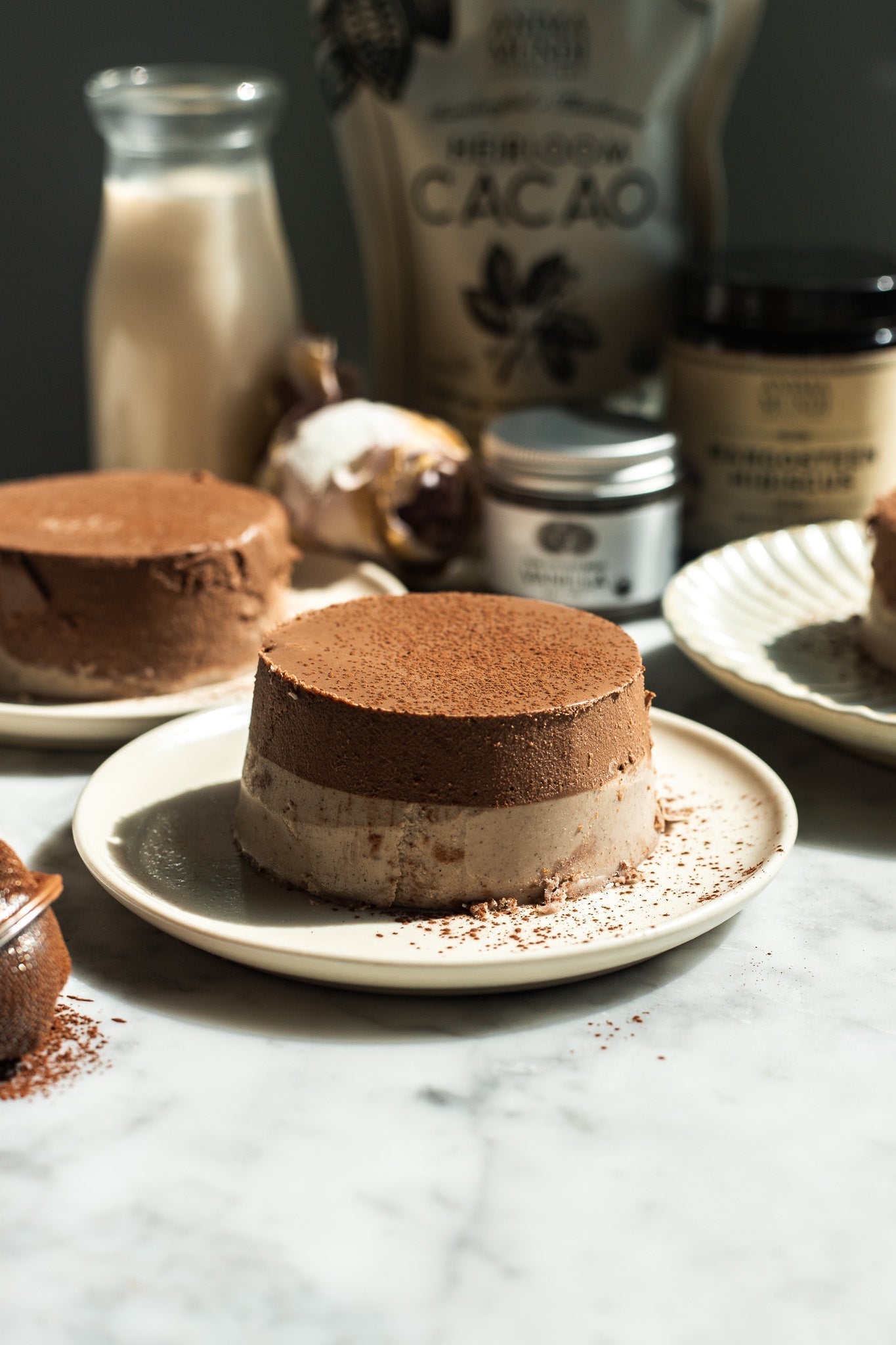 VEGAN CHOCOLATE PANNA Cotta