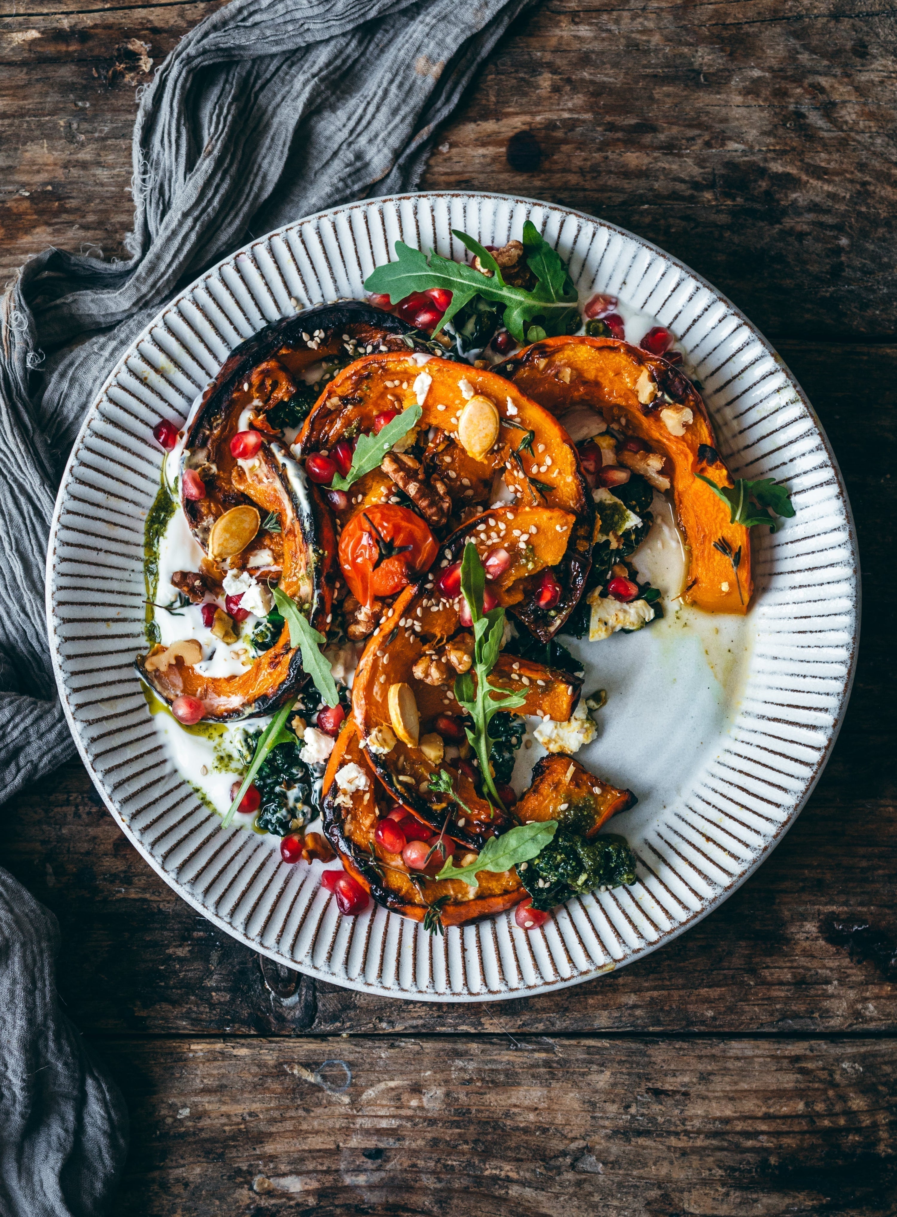 HIGH PROTEIN KABOCHA Squash with Liver Vitality