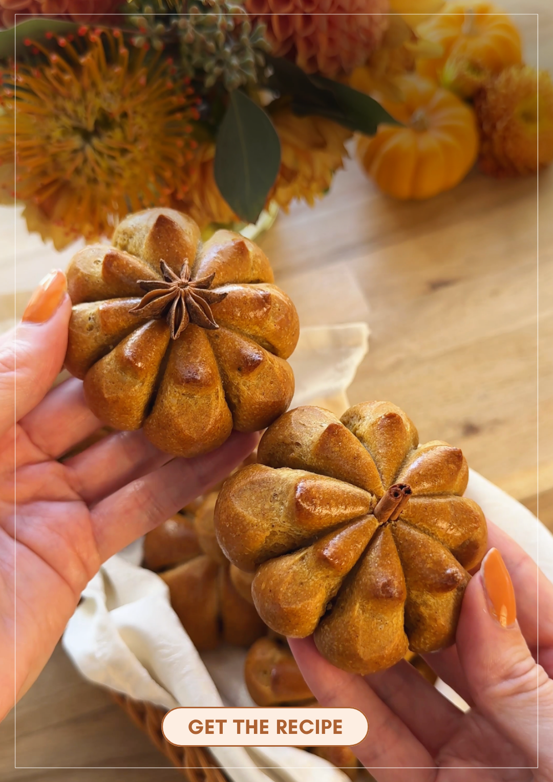 CHAI-SPICED PUMPKIN Sourdough Buns with Vanilla Protein