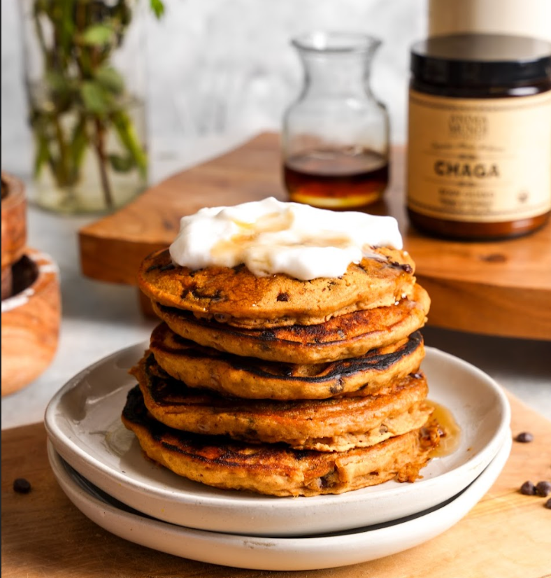 CHAGA CHOCOLATE MUSHROOM Pancakes