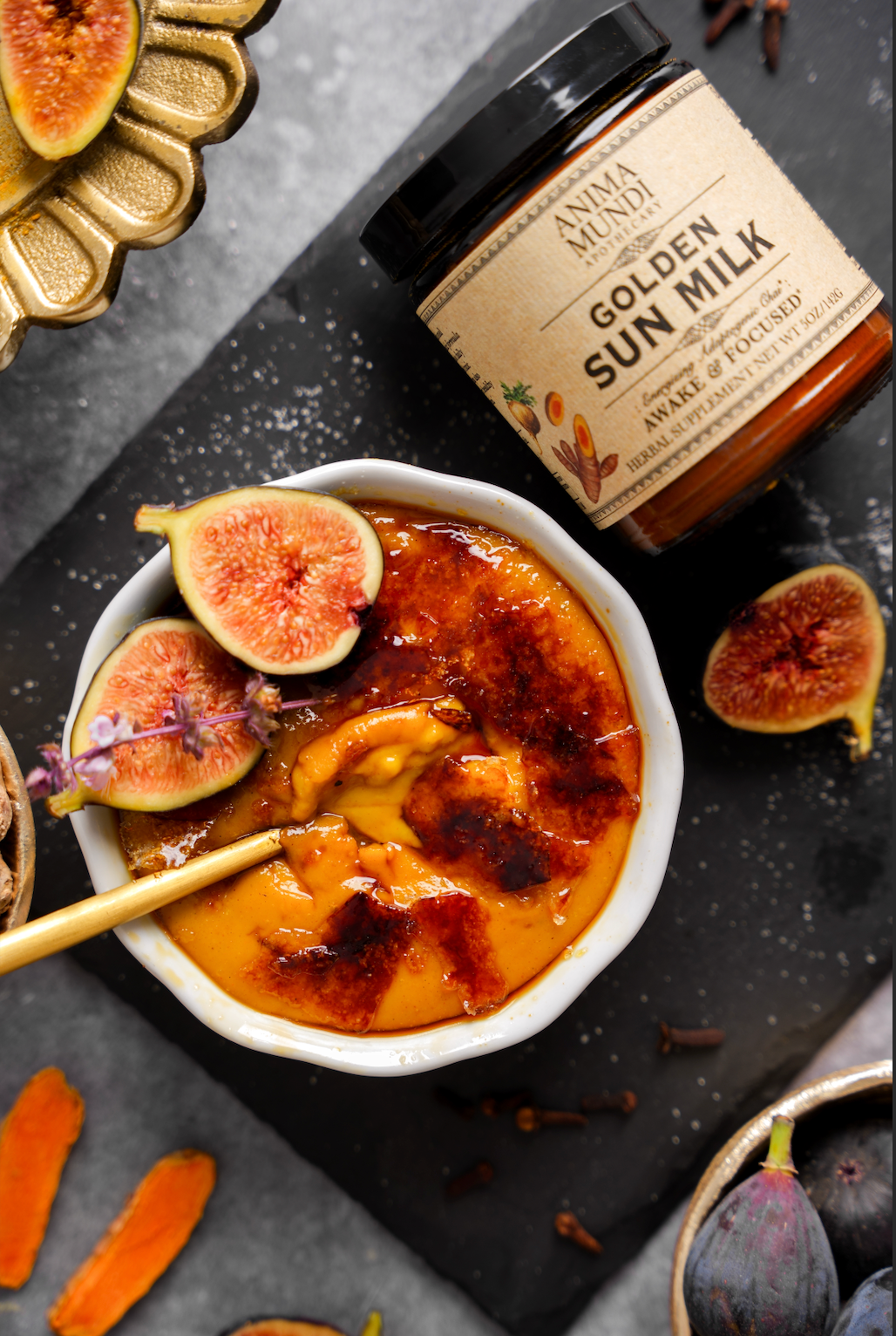 GOLDEN SUN MILK Crème Brûlée