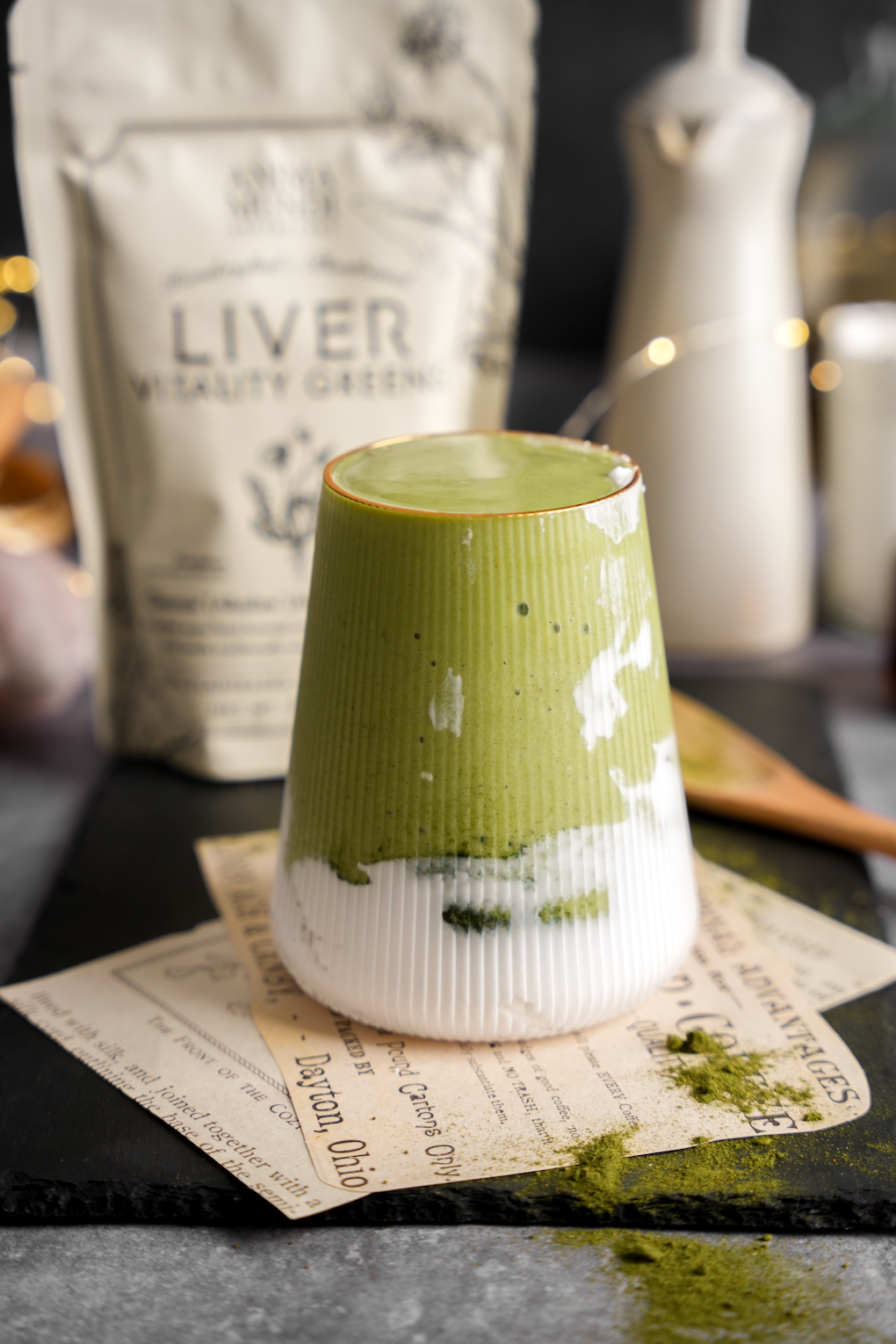 TROPICAL LIVER VITALITY Smoothie with Cleansing Greens