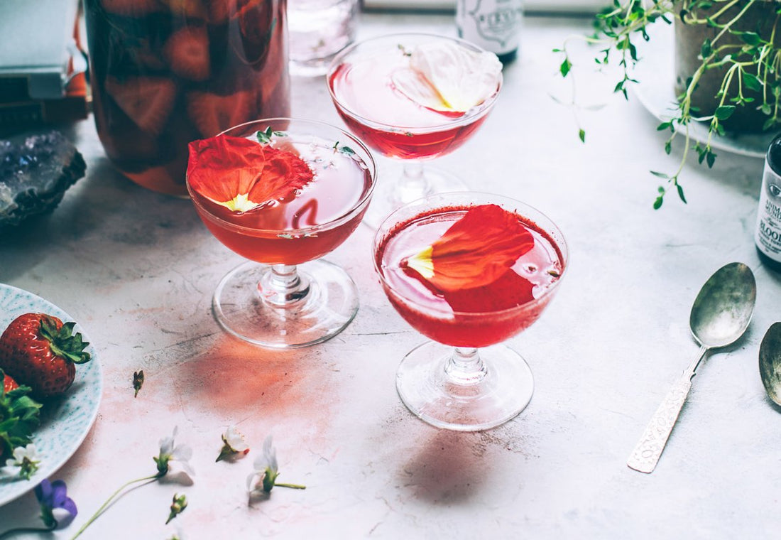 HAPPINESS MOCKTAILS heart-opening + healthy cocktails