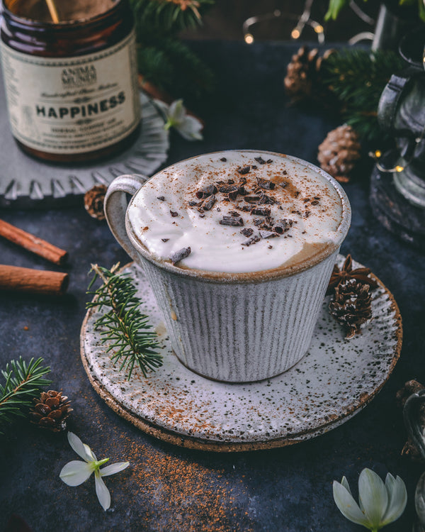 GINGERBREAD LATTE with Happiness Powder