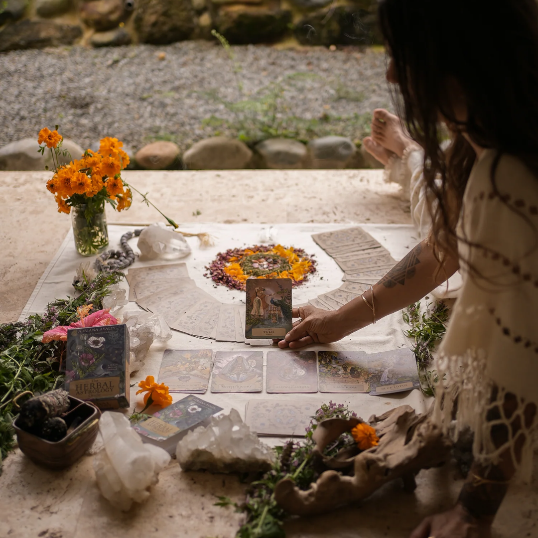 Tarot readings at the Brooklyn Apothecary