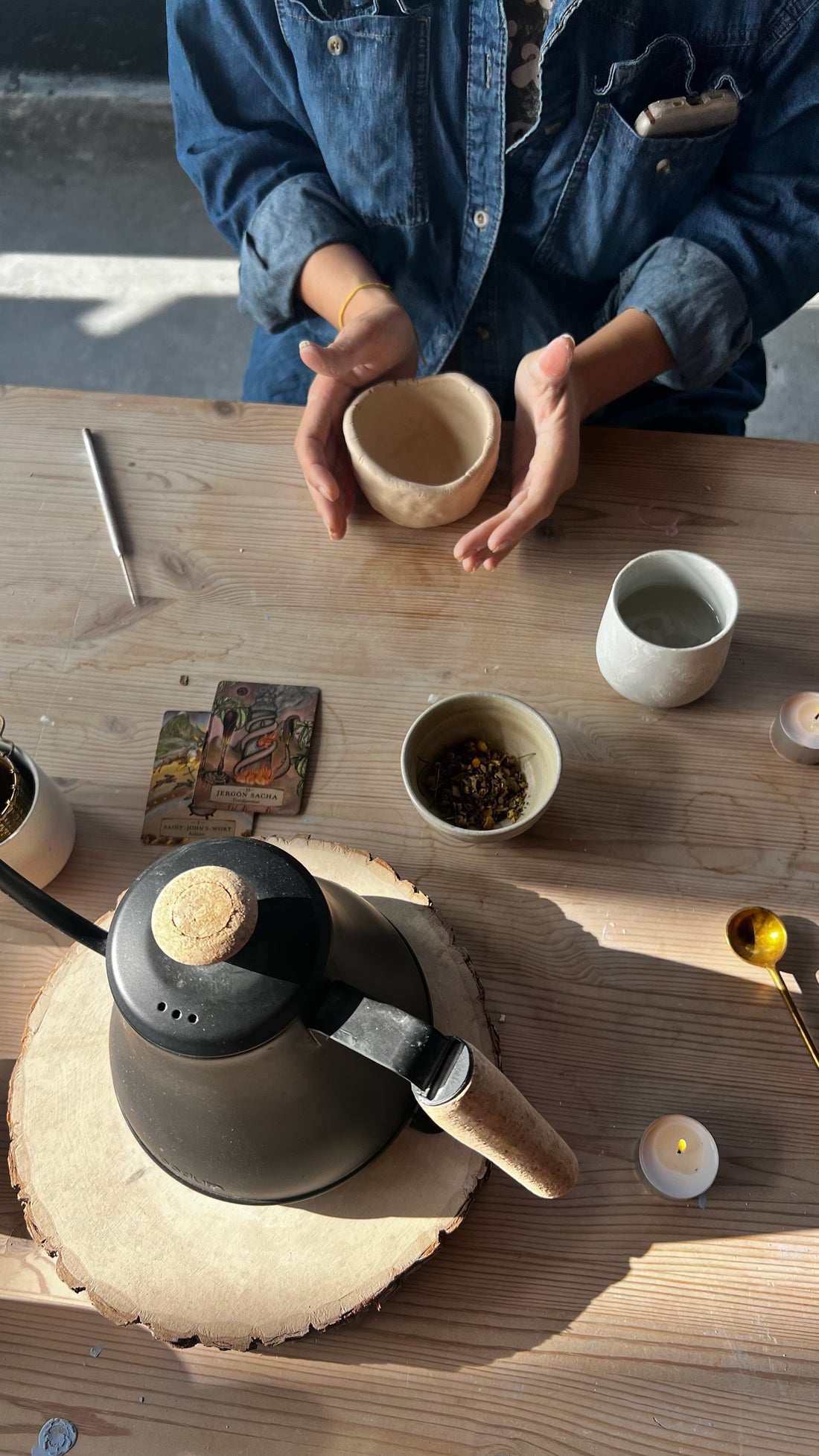 Herbal Tea Blending + Pottery Workshop @ ARTime Barro