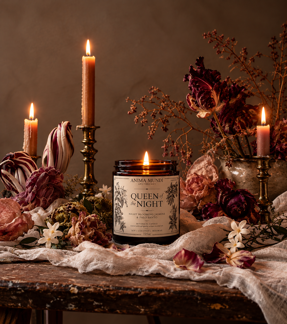QUEEN OF THE NIGHT CANDLE | Night Blooming + Sensual Awakening