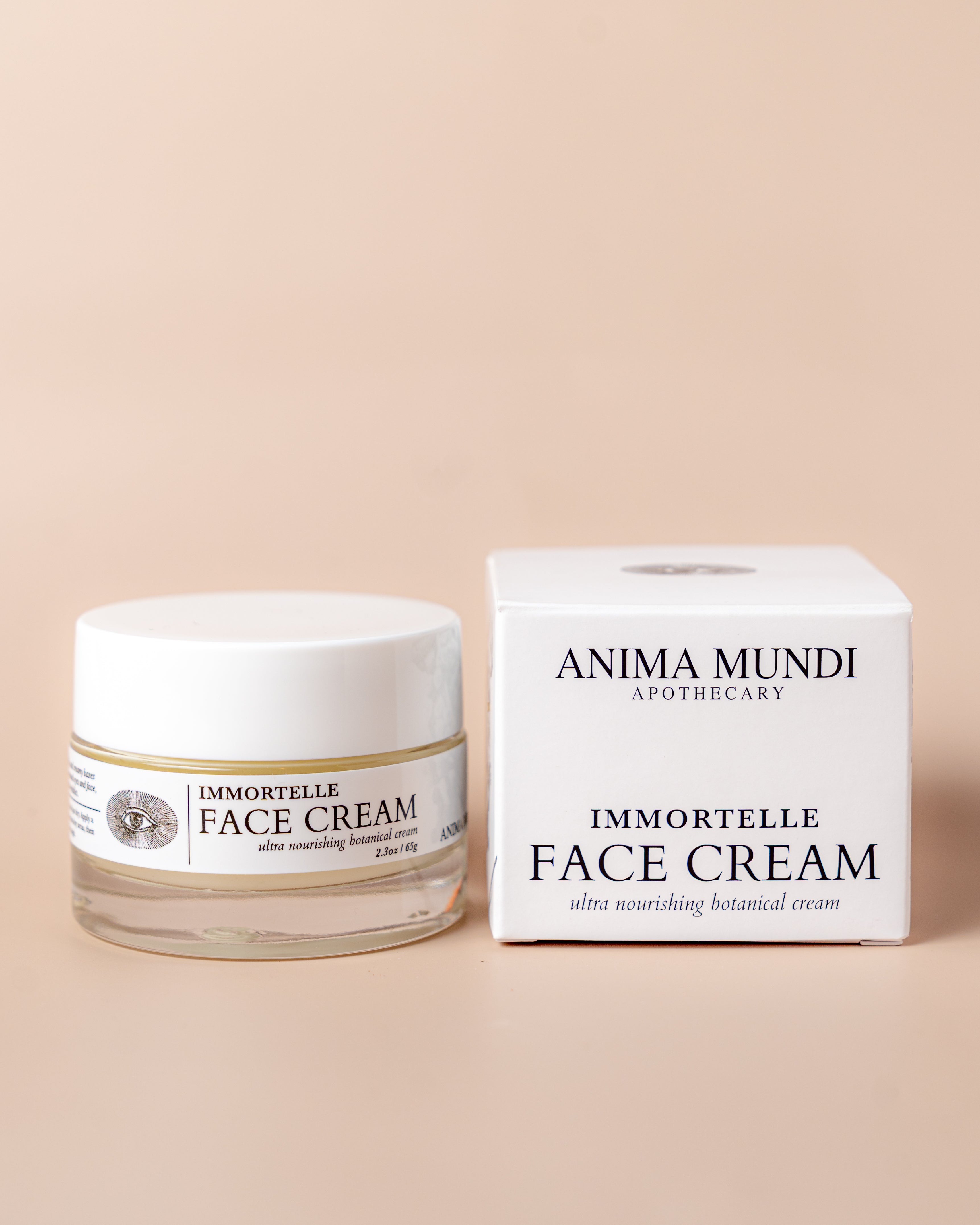 Immortelle Face Cream Hydrating Botanical Moisturizer for Skin
