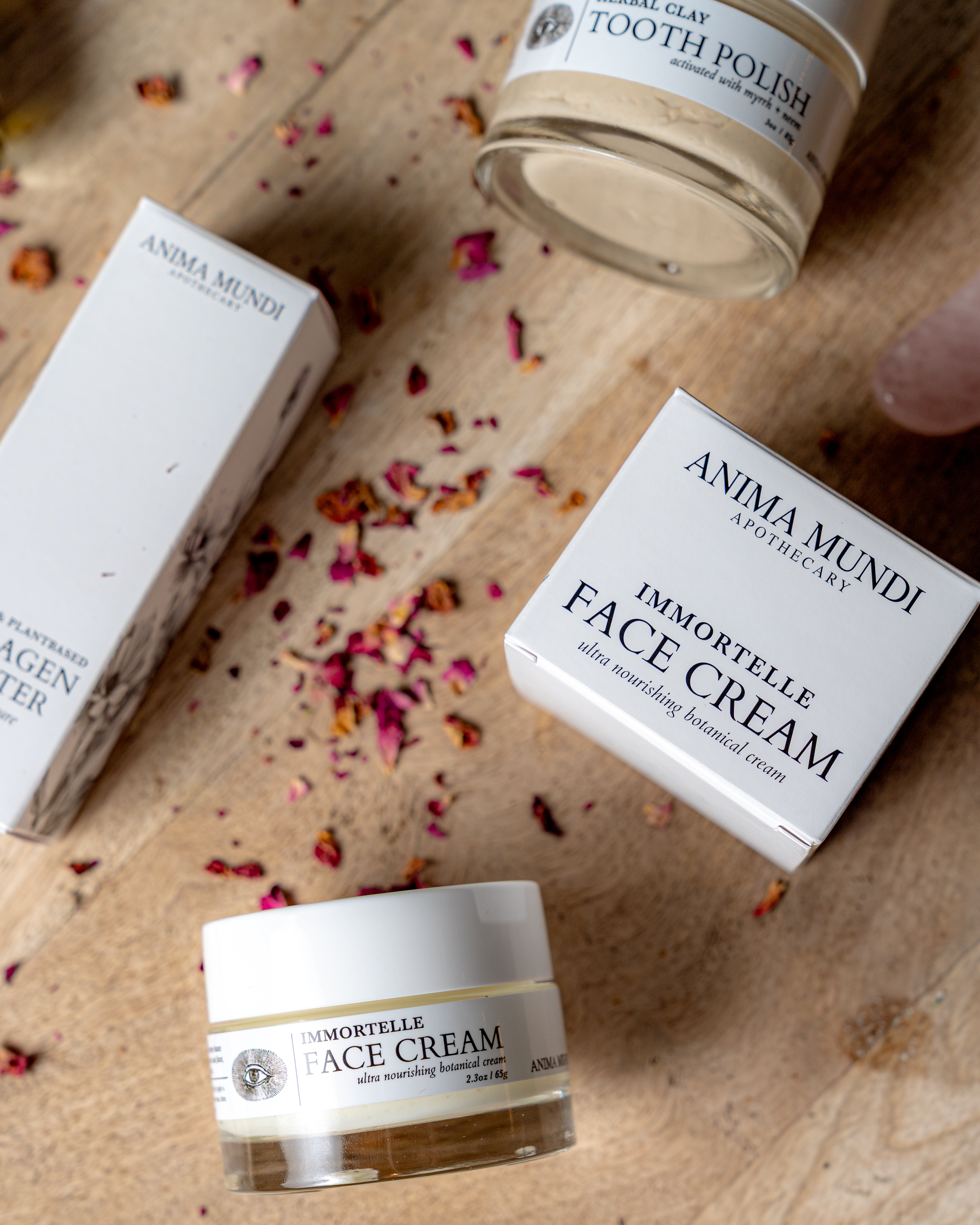 Immortelle Face Cream Hydrating Botanical Moisturizer for Skin