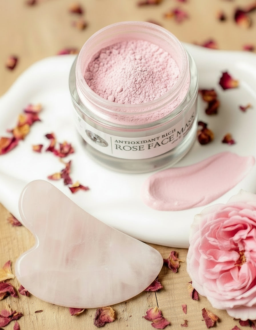 Rose Face Mask for Hydration + Radiance | Anima Mundi – Anima