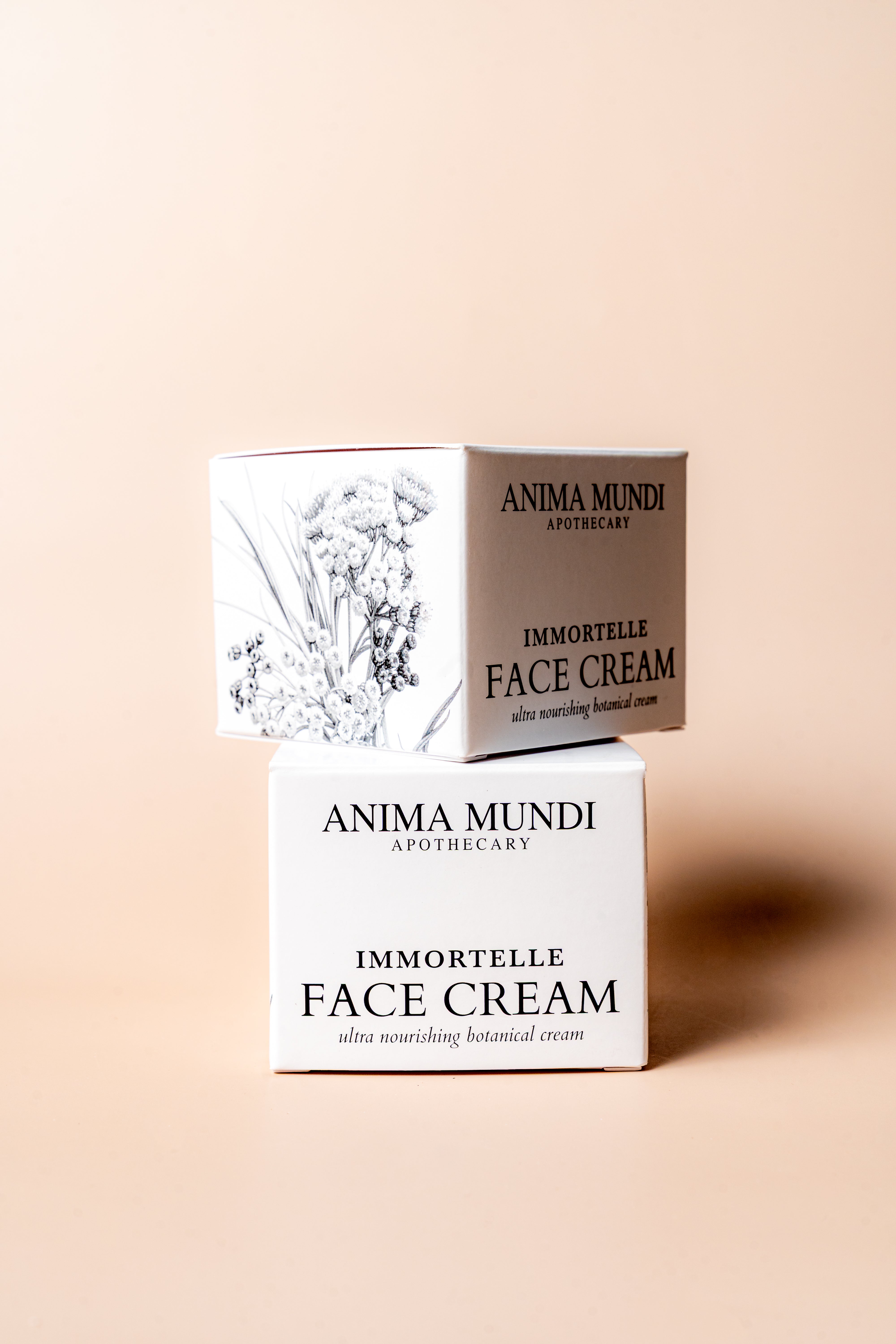 Immortelle Face Cream Hydrating Botanical Moisturizer for Skin