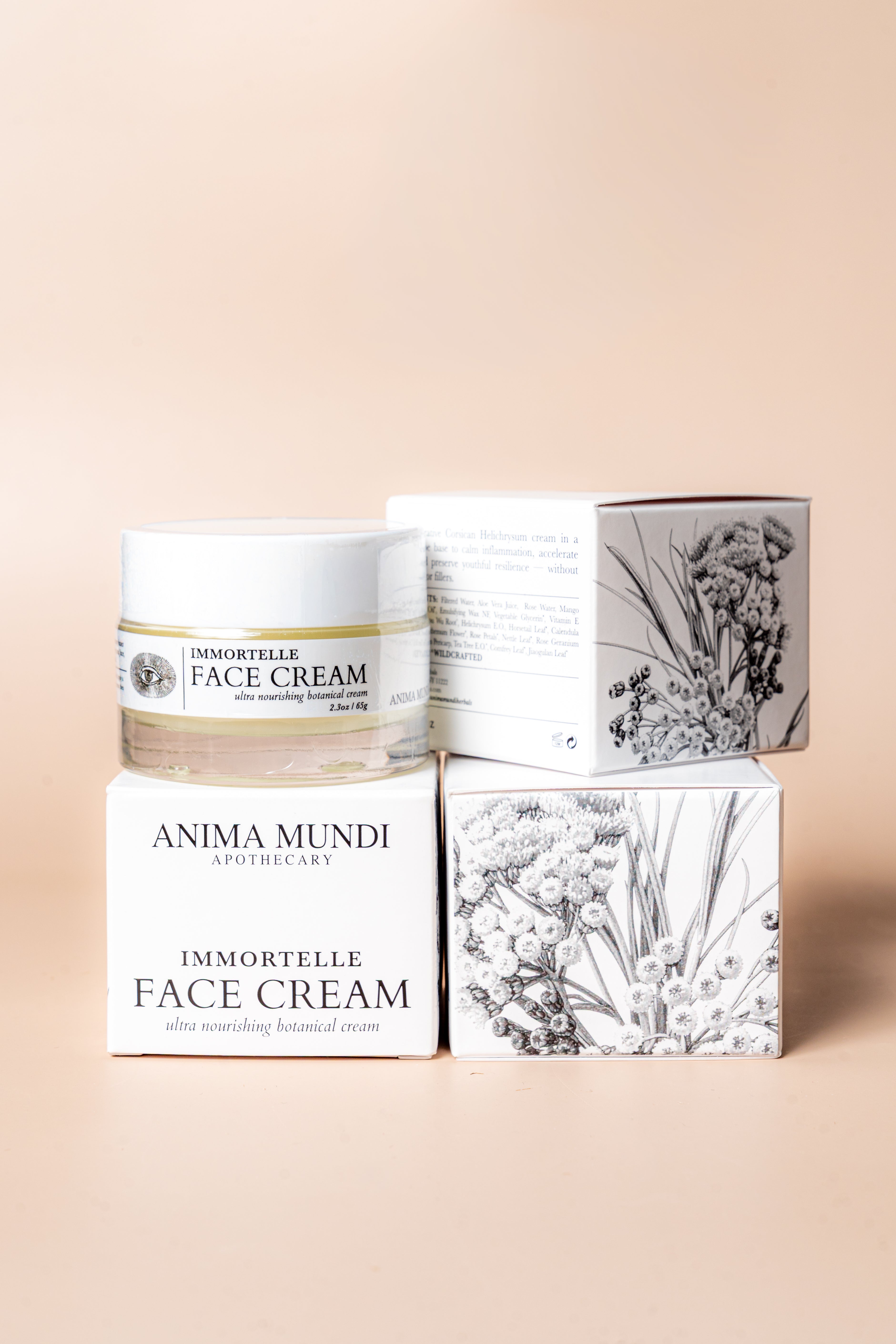 IMMORTELLE Face Cream | Hydrating + Rejuvenative* – Anima Mundi