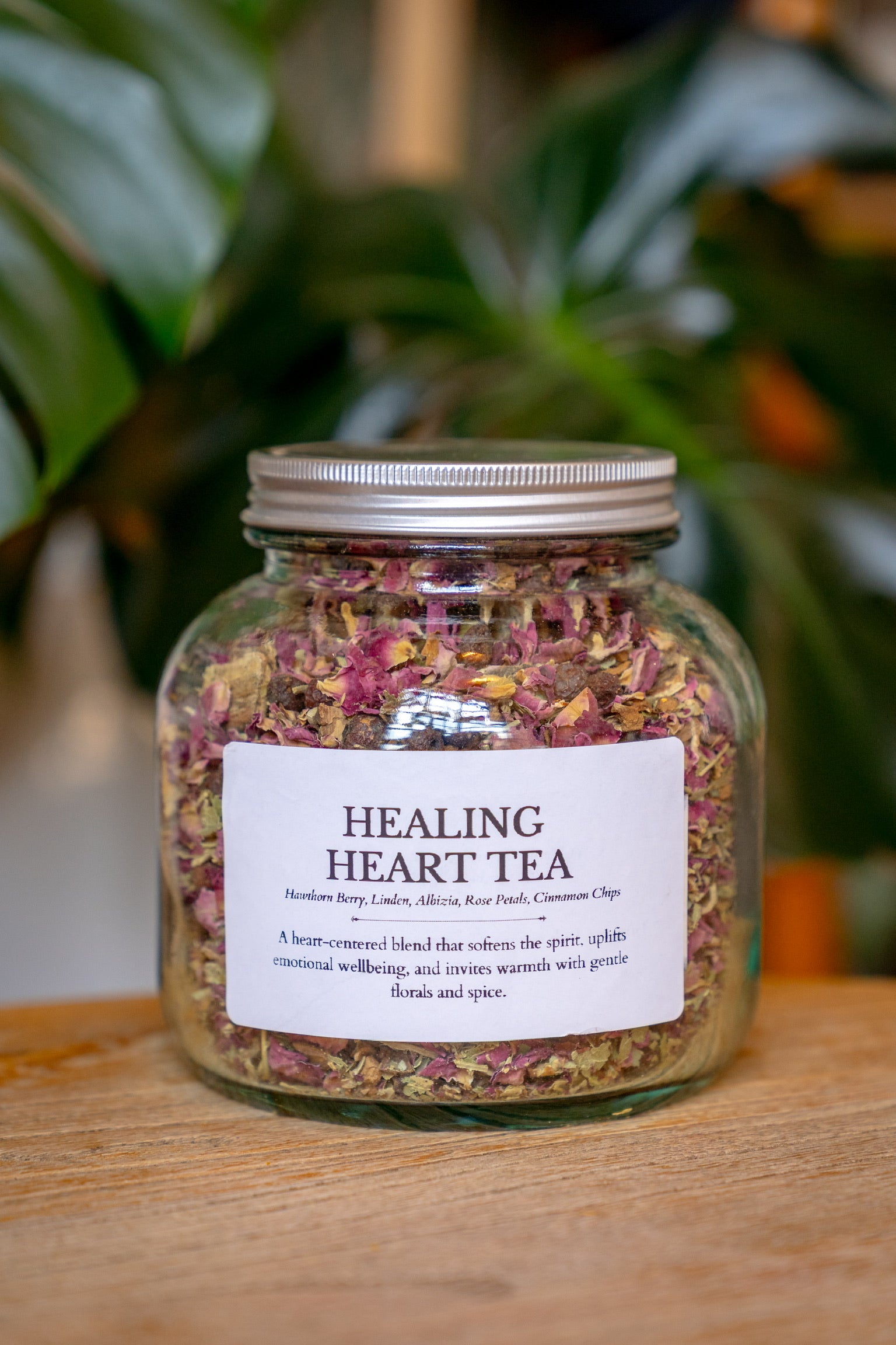 Healing Heart Herbal Tea for Emotional Support, Heart Balance
