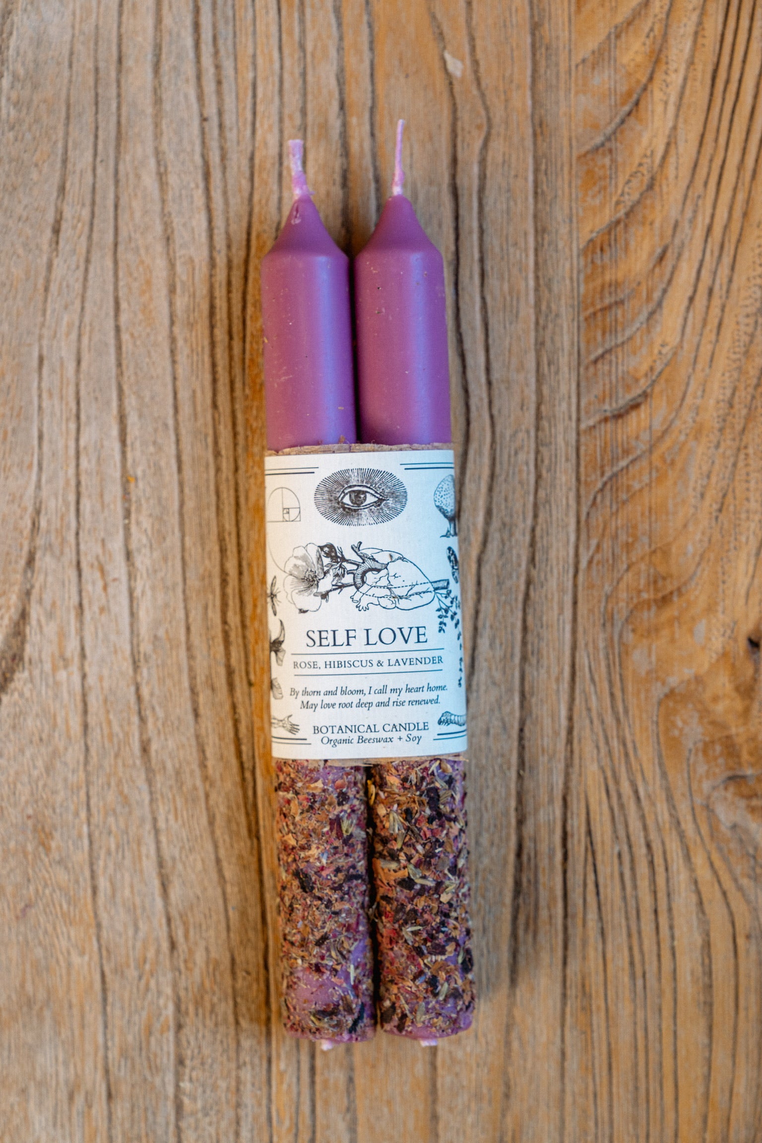 SELF-LOVE RITUAL CANDLE | Heart Healer + Inner Softening