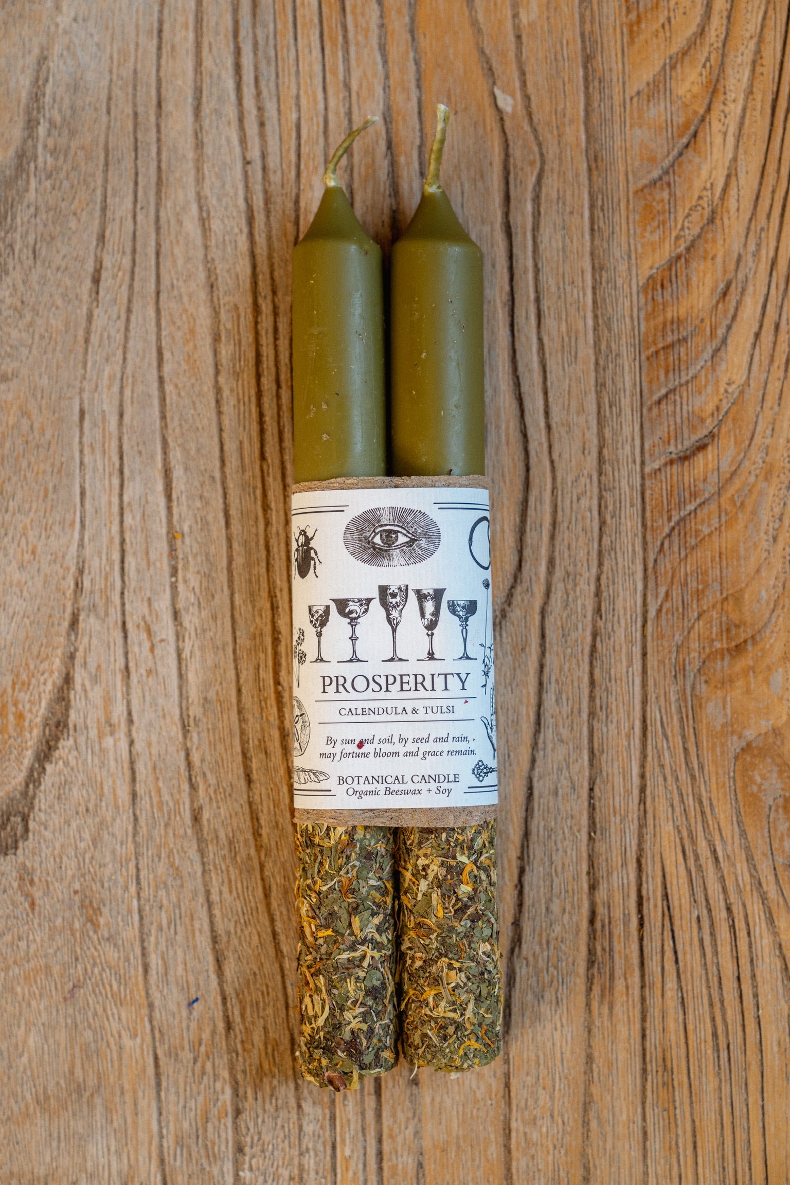 Prosperity Ritual Candle for Abundance, Manifestation & Energetic